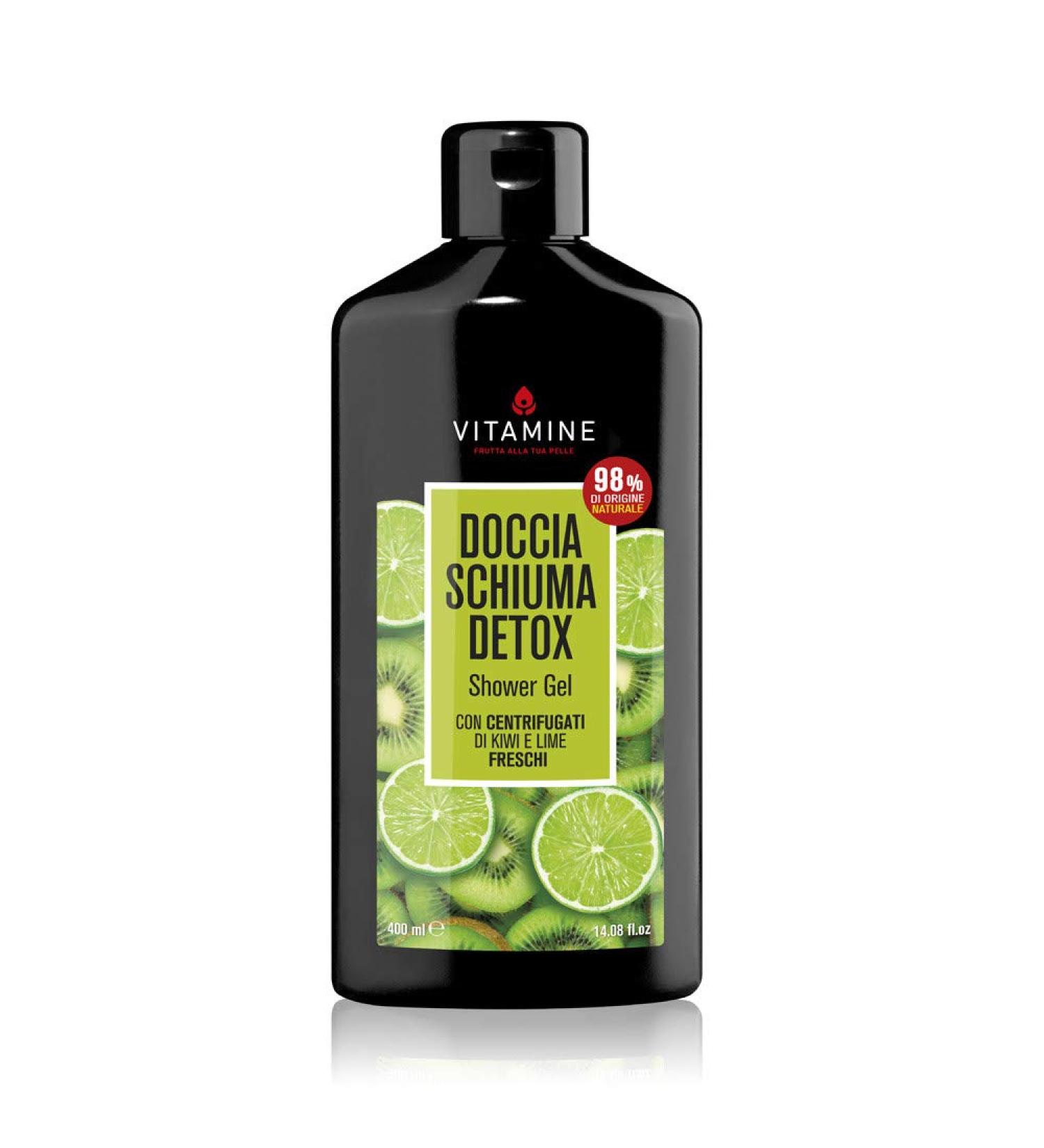 Vitamine Vitamin Detox Shower Foam 400 - with Fresh Kiwi and Lime Juices
