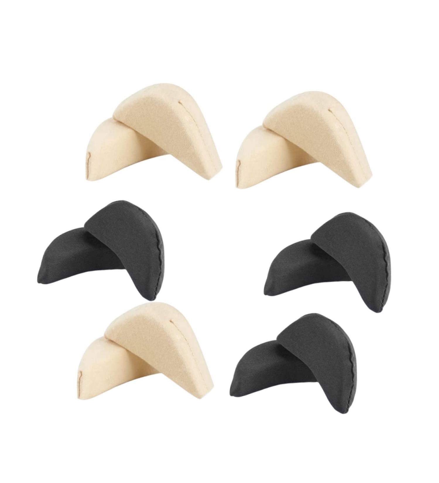 Healifty 6 Pairs High Heel Toe Plug Inserts for Women & Men - Adjustable Foam Toe Cushion for Closed Toe Heels - Foot Brace Forefoot Pads - Buy Online on GoSupps.com
