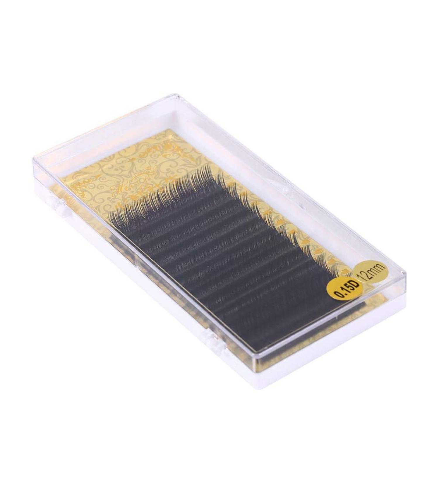 Effacer High Quality Custom Faux Mink Eyelashes Professional Makeup False Lashes with a Comfortable Feel (0.15D 12mm )