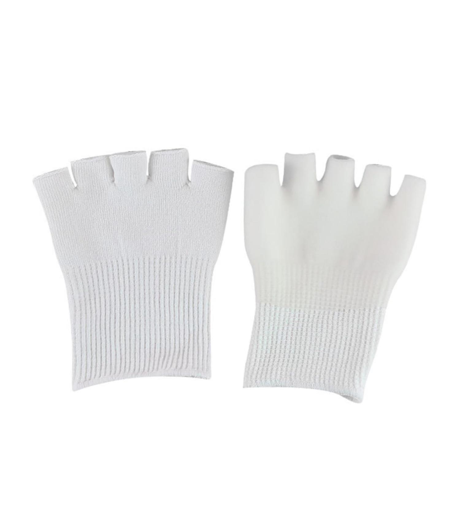 FRCOLOR 1 Pair Gel Toe Cover Moisturizing Socks Moisturizing Gel Socks Toe Spacers Toe Spreader Foot Spa Sock Five Toe Gel Socks Foot Care Socks Five Toes Orthotics Foot Socks White - Buy Online on GoSupps.com