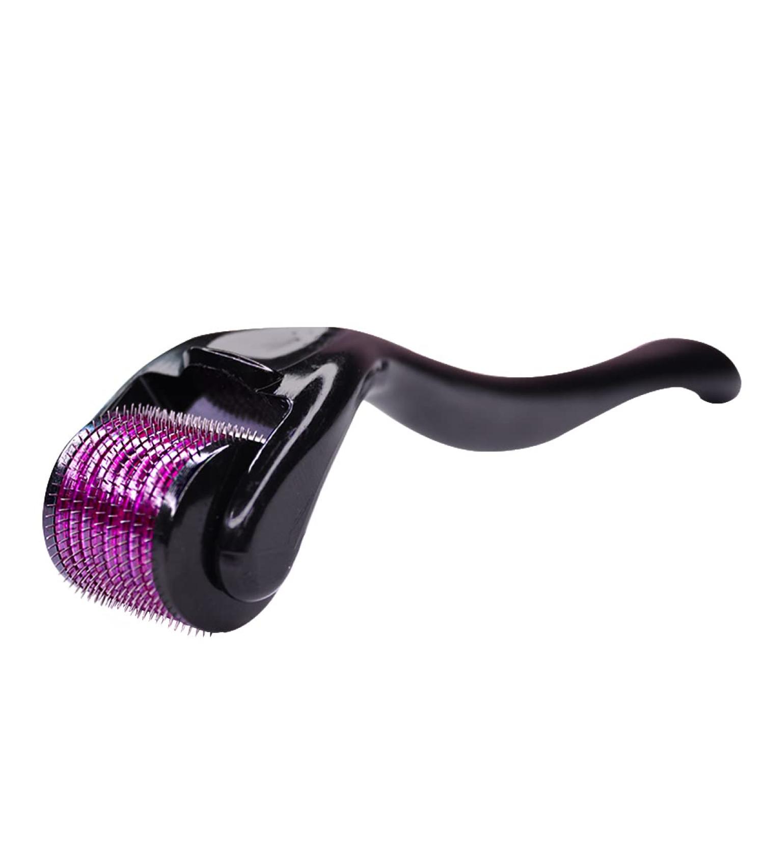 MUJGAN Derma Roller 1mm Microneedling Beard Roller for Beard & Hair Growth -540 Titanium Micro Needles Derma Roller for Face Reduce Fine Lines Wrinkles Age Spots and Stretch Marks 1.00 mm Classic - Buy Online on GoSupps.com