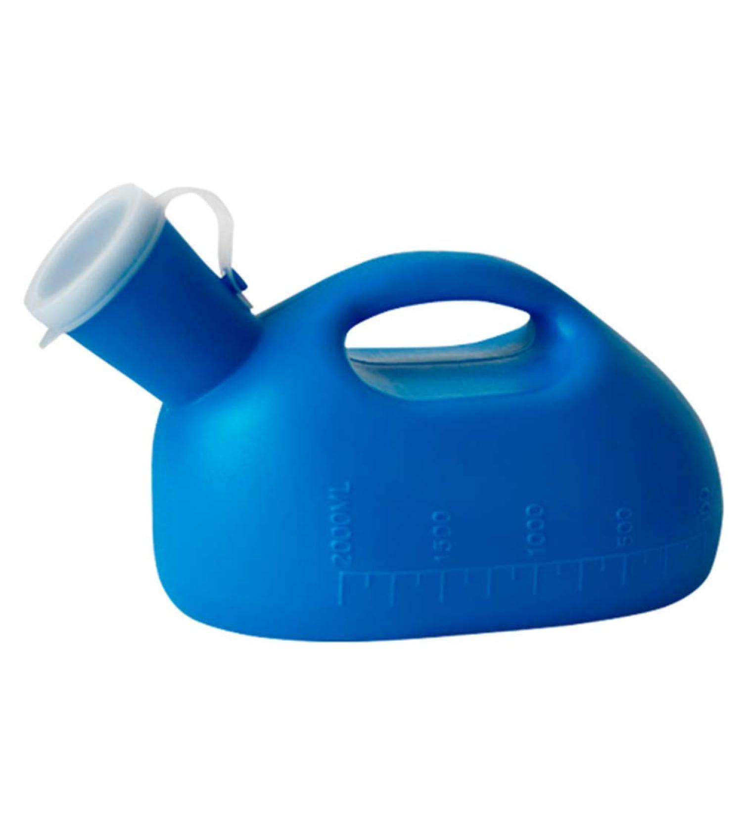 2000ml Male Urinal Bottle with Lid - Portable Home Urinal for Men - Buy Online on GoSupps.com