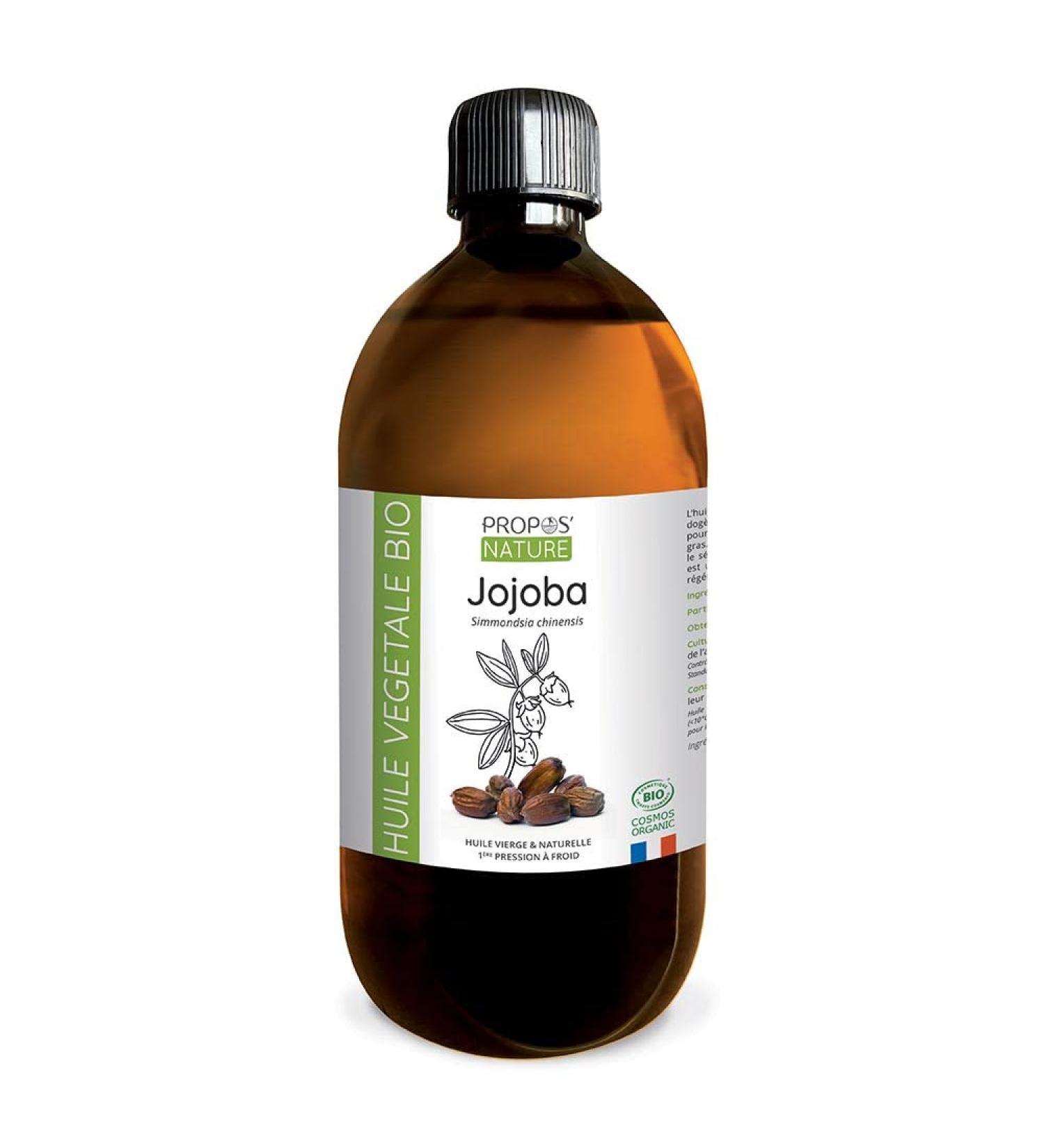 JOJOBA Organic Vegetable Oil 500 ml - Buy Online on GoSupps.com