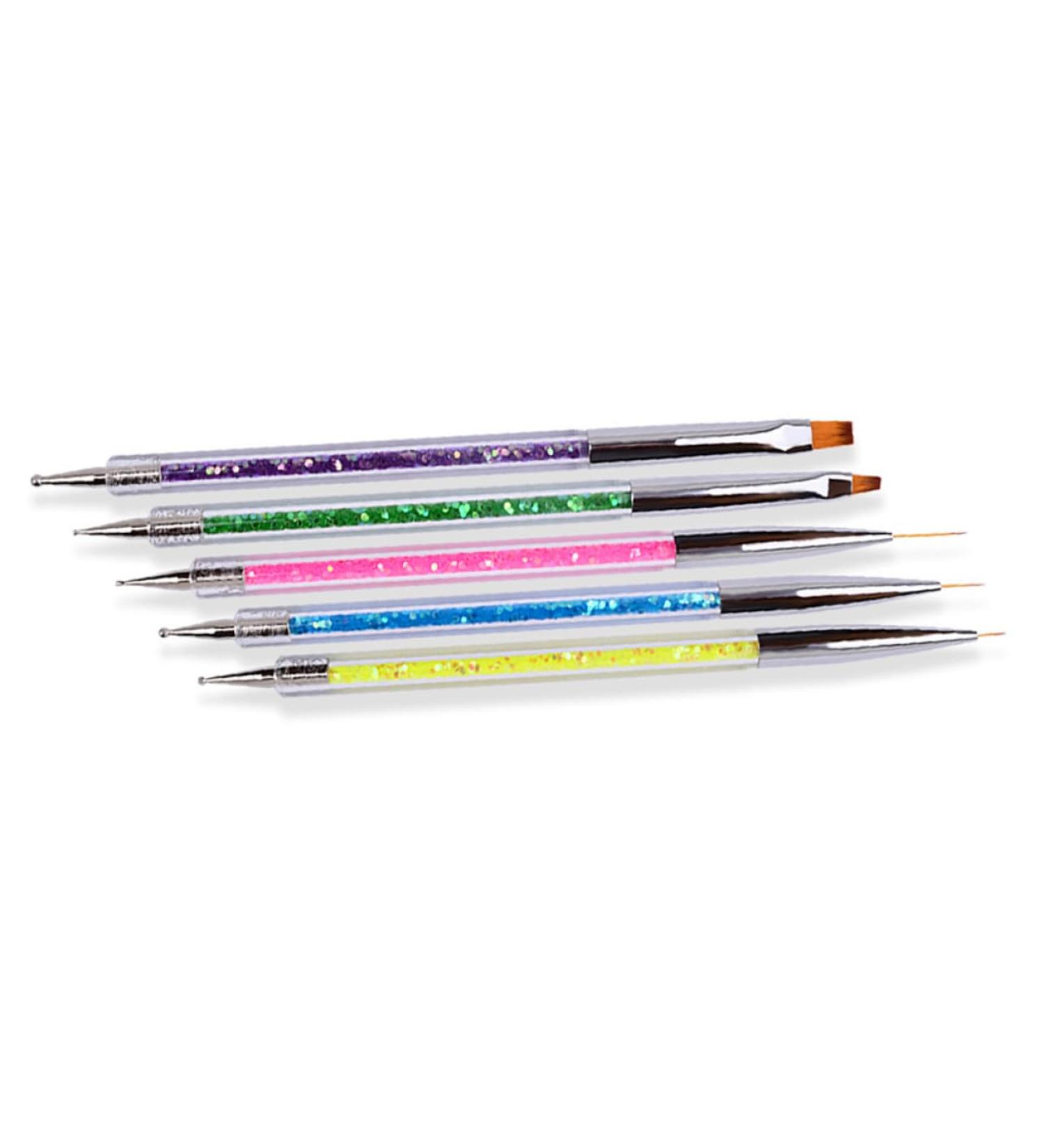 Sets Kit De Manicura Nail Dotting Pen Nail Art Pen Nail Drawing Pen Nail Art Manicure Gel Pen - Buy Online on GoSupps.com