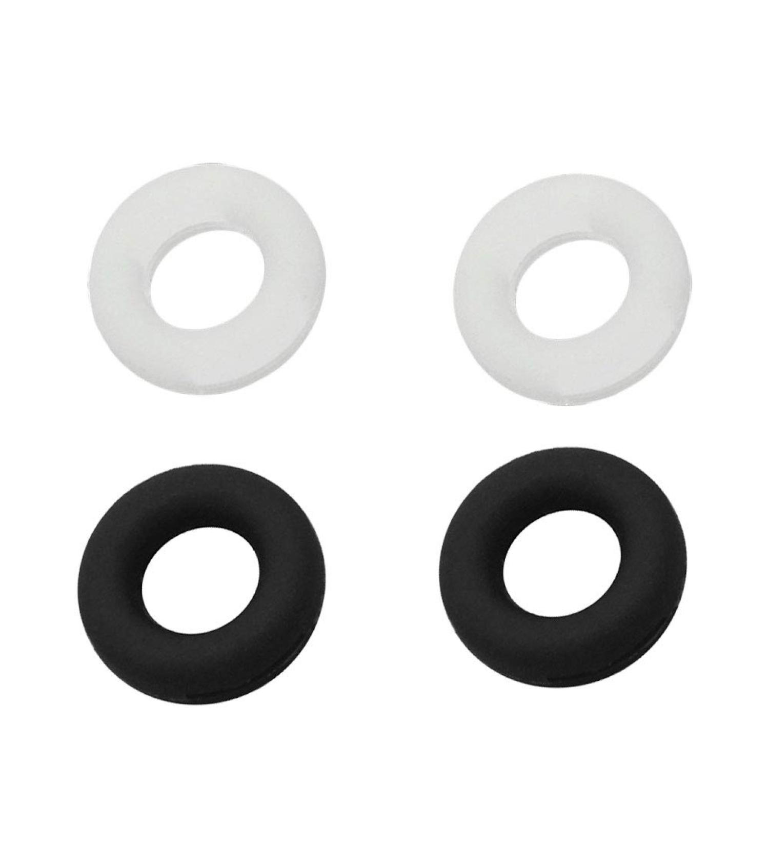 SUPVOX Eyeglass Temple Holder - Silicone Anti-Slip Covers & Ear Hooks for Glasses/Sunglasses - 20 Pack (White & Black) | International Shipping - Buy Online on GoSupps.com