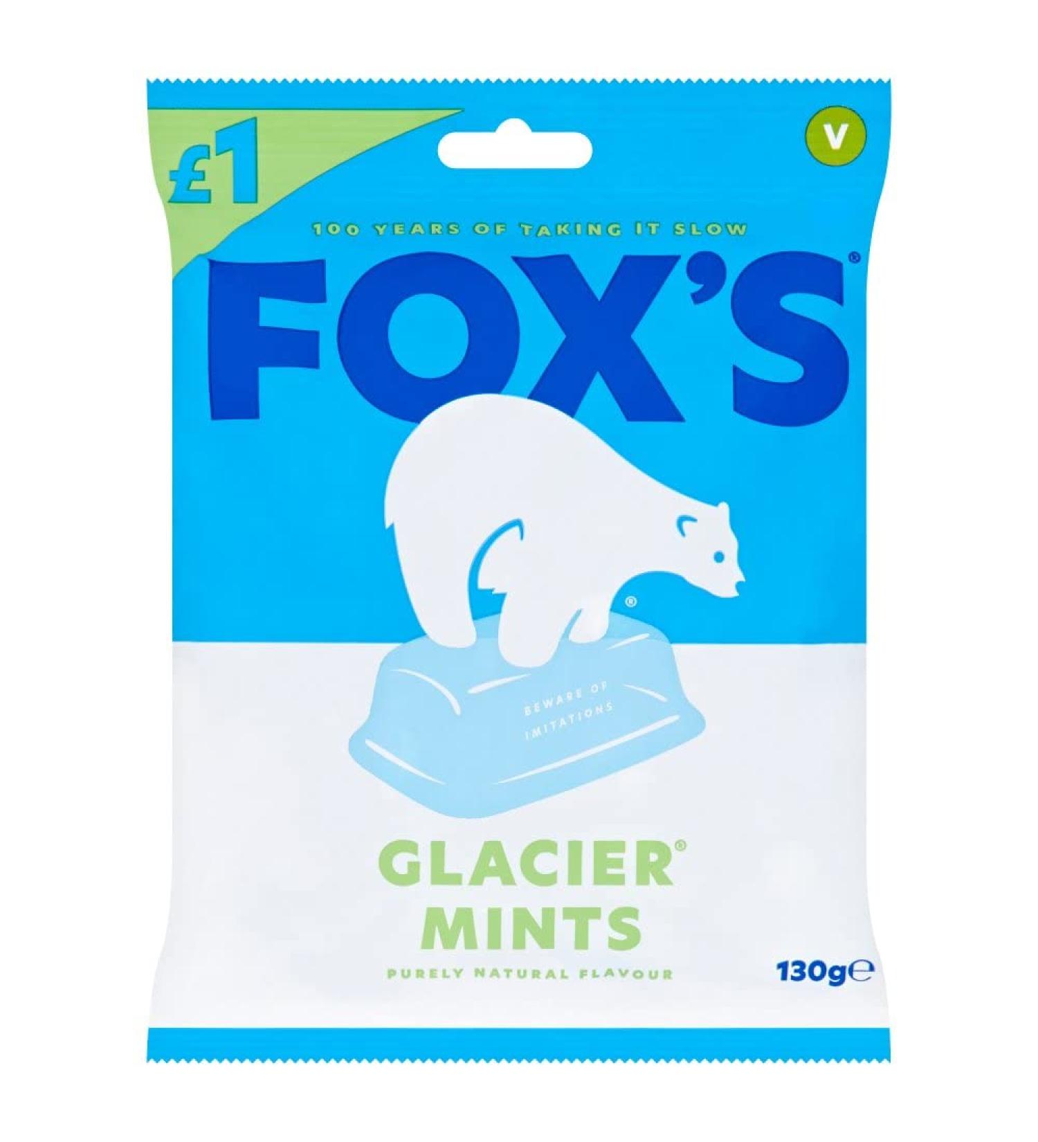 Fox's 50 Percent Glacier Mints 195 g - Buy Online on GoSupps.com