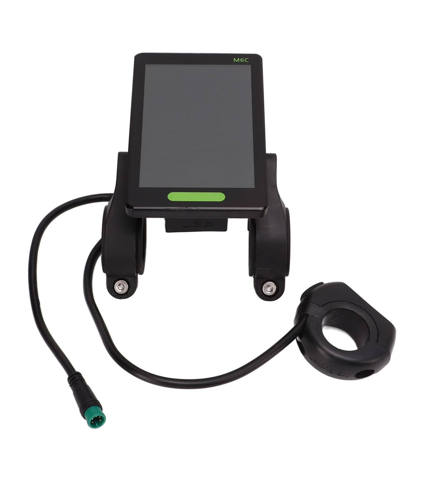 Waterproof LCD Display Panel for Electric Bike | Large Screen Bike Speedometer & Odometer | 24V-60V EBike Display for Electric Bicycle & Scooter - Buy Online on GoSupps.com