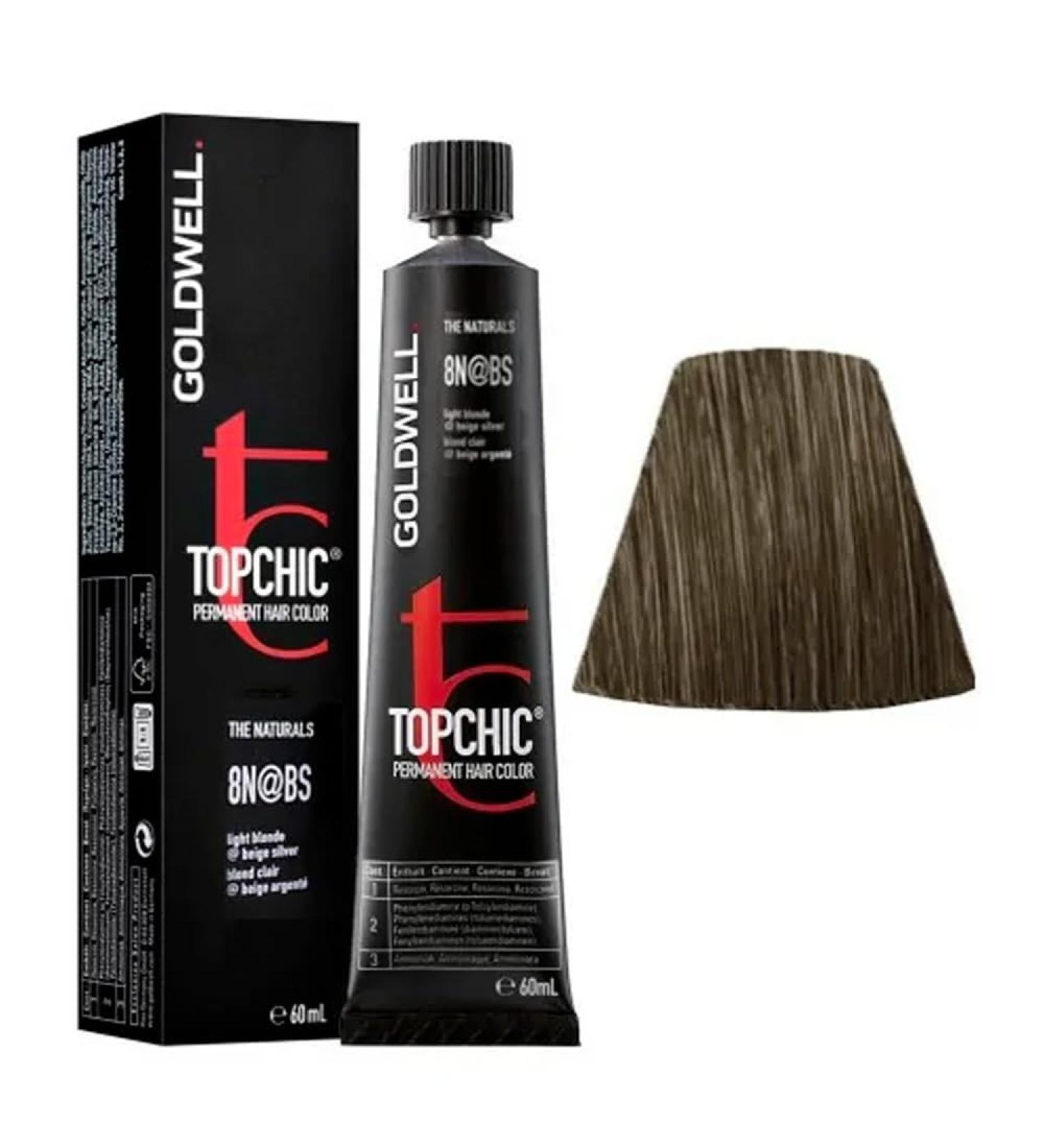 GOLDWELL Topchic 8N BS Light Blonde Beige Silver tb 60ml