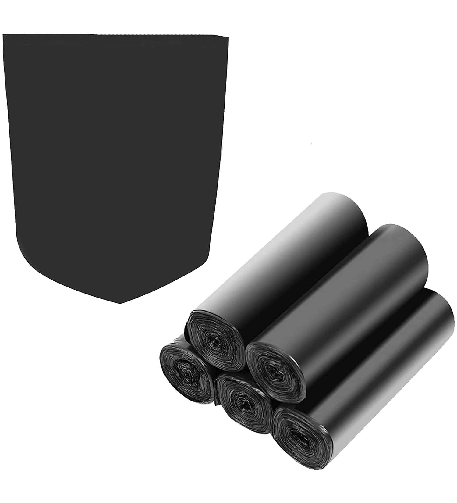 AuPHX 2.6 Gallon Biodegradable Trash Bags 100 Counts Kitchen Eco Friendly Garbage Bags Small Extra Thickening Trash Bags for Office Bathroom Kitchen Waste Home Yard Bins black - Buy Online on GoSupps.com