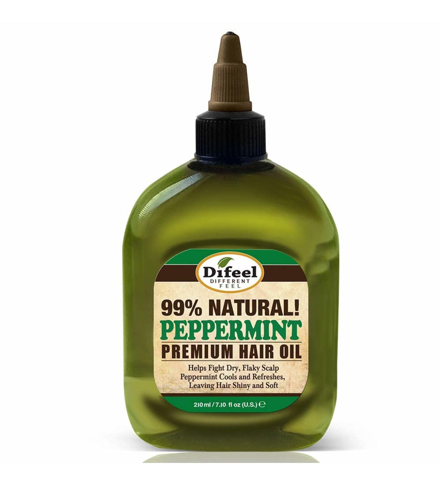 Difeel Premium Natural Peppermint Hair Oil 7.1oz (3-Pack) - Nourishing, Conditioning Formula - Buy Online on GoSupps.com