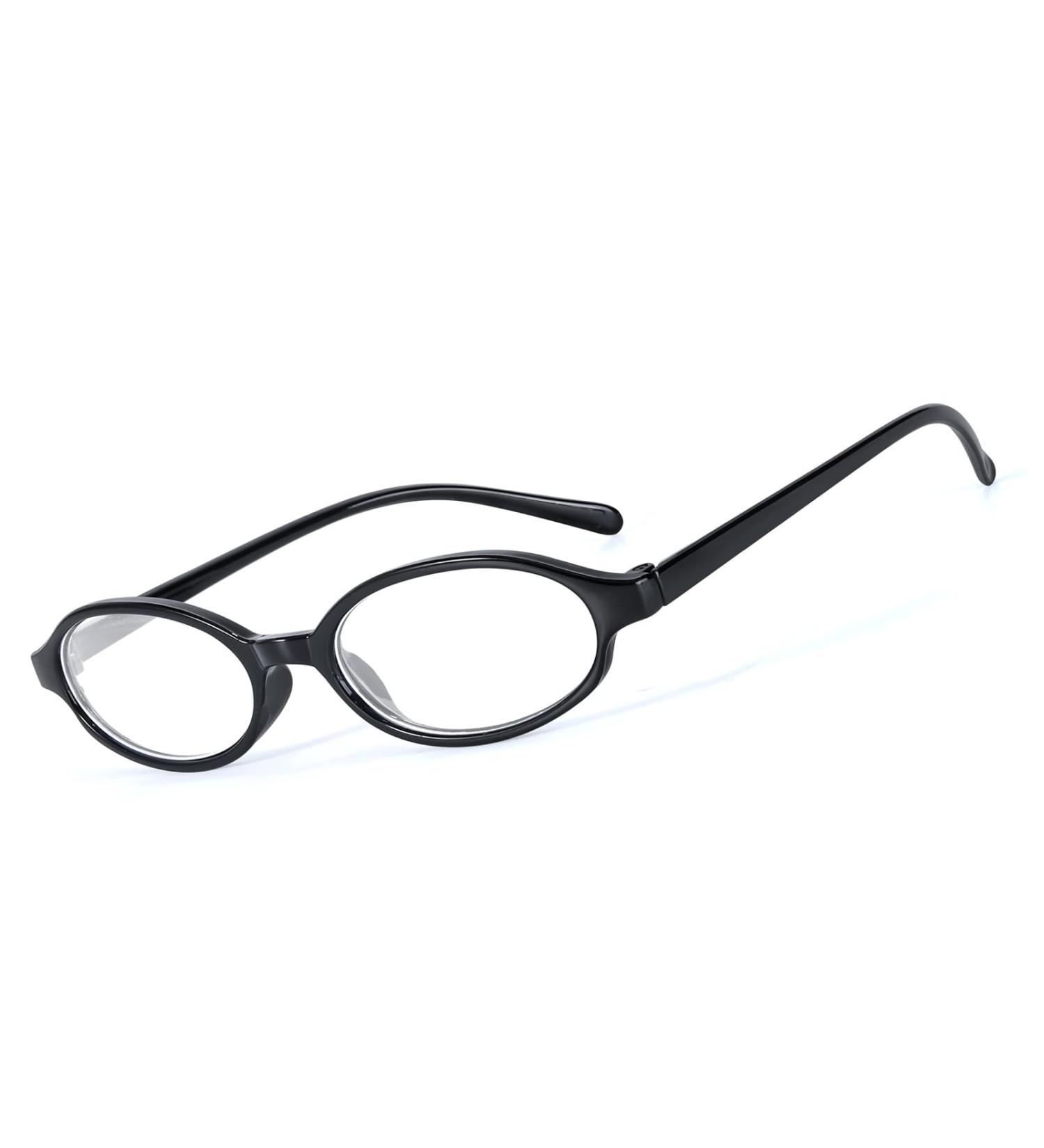 Siphew Blue Light Filter Glasses - Unisex Anti-Blue Light Round Glasses for PC Gaming - Stylish Black Frames - Buy Online on GoSupps.com