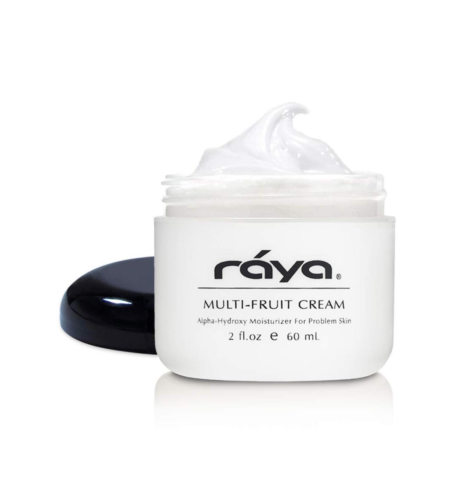 Raya Multi-Fruit Cream with AHA - Moisturizing Facial Treatment for Oily Skin | Prevents Blackheads & Inflammation | Shop Internationally - Buy Online on GoSupps.com