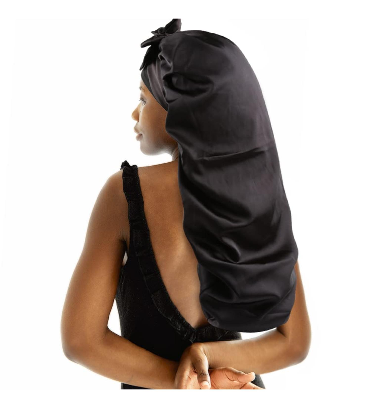 Extra Large Long Hair Braids Accessories: Greatremy Sleeping Silk Bonnet Scarf for Women - Buy Online on GoSupps.com