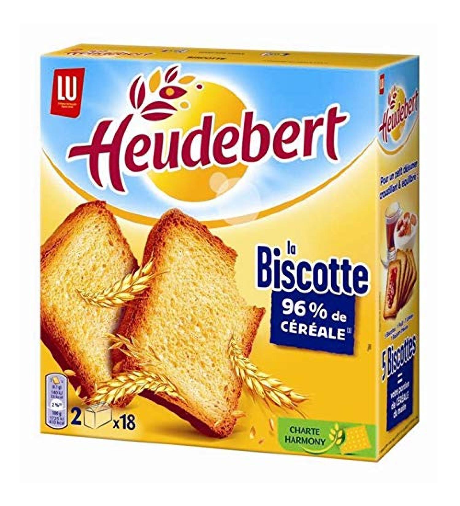 LU HEUDEBERT - Heudebert Natural Rusks 290G - Pack of 2 - Buy Online on GoSupps.com