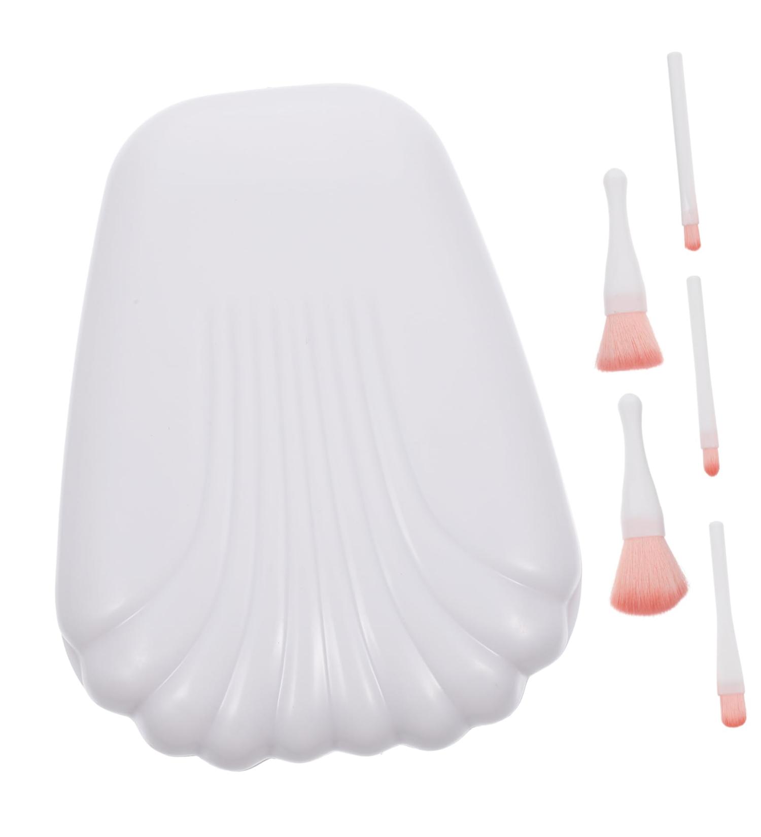 FRCOLOR 20 Pcs Mini Makeup Brush Kit - Soft Highlight Blush Contour & Eyeshadow Brushes in Travel Case | Perfect for Updos & Eyebrows - Buy Online on GoSupps.com