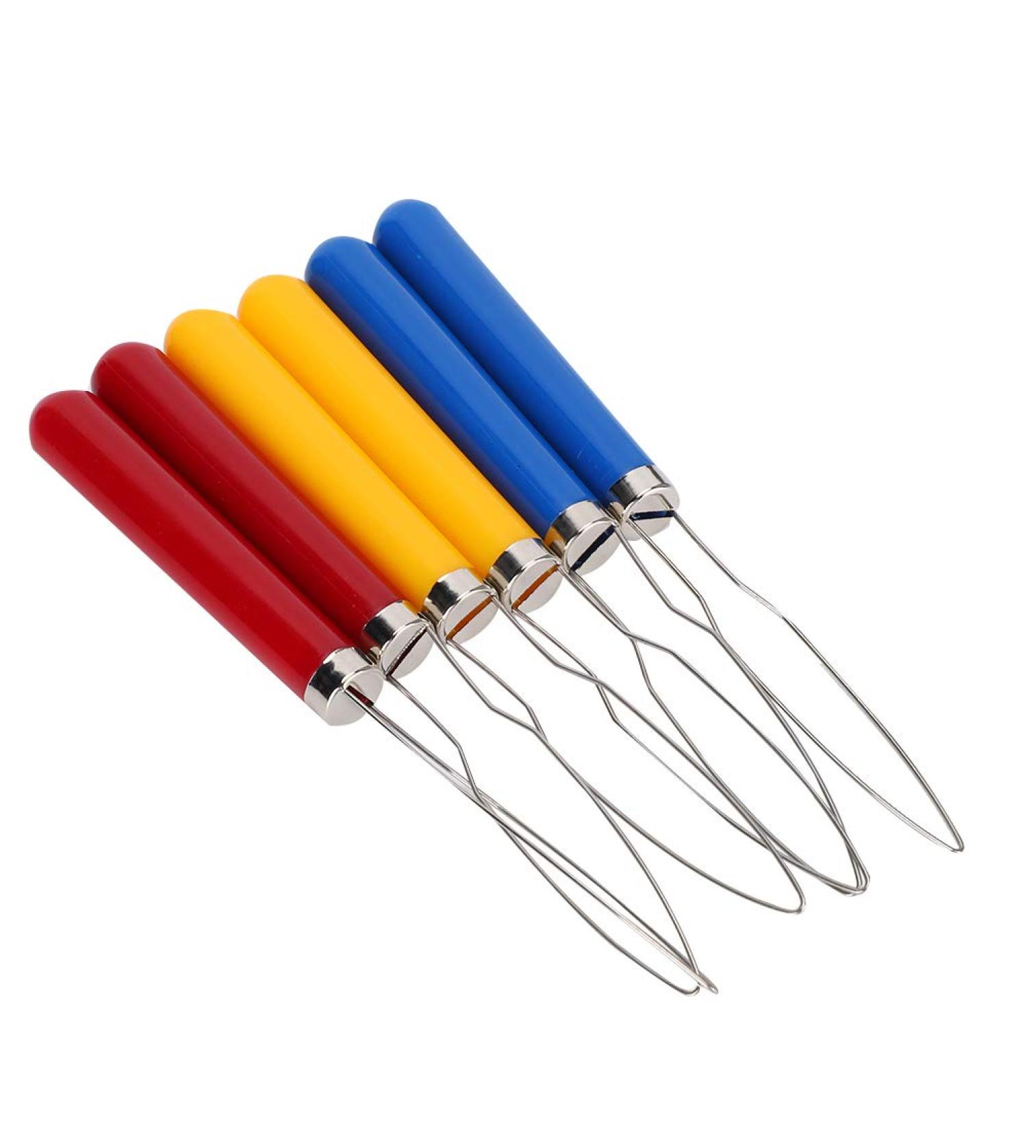 6-Piece Button Hook Set with Wire Cutting - One-Handed Zipper & Button Tools for Easy Closure | International Shipping - Buy Online on GoSupps.com