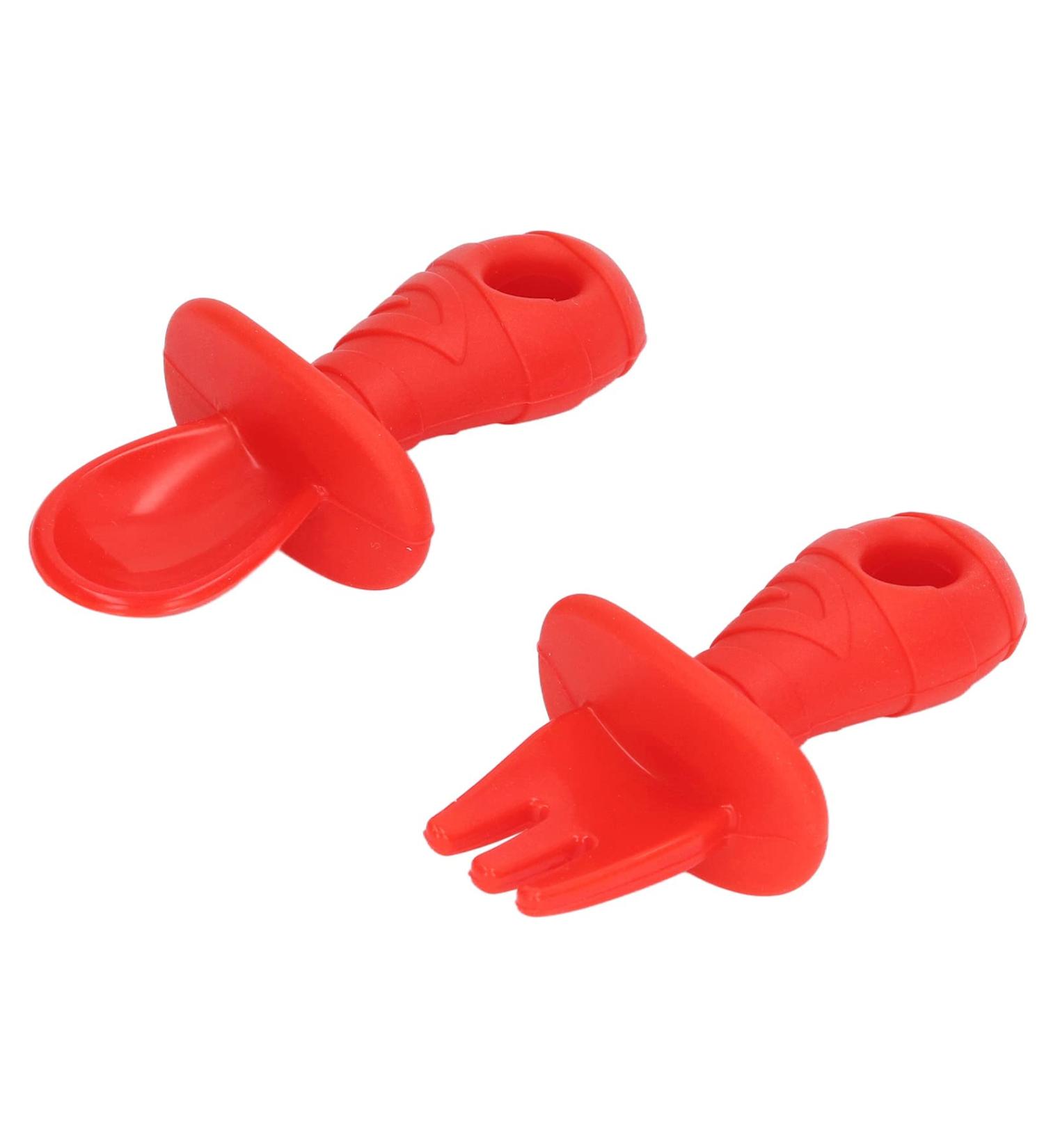 Buy Soft Silicone Spoons & Forks - Food-Safe Chewable LED Tools for Anxiety Relief | International Shipping - Buy Online on GoSupps.com