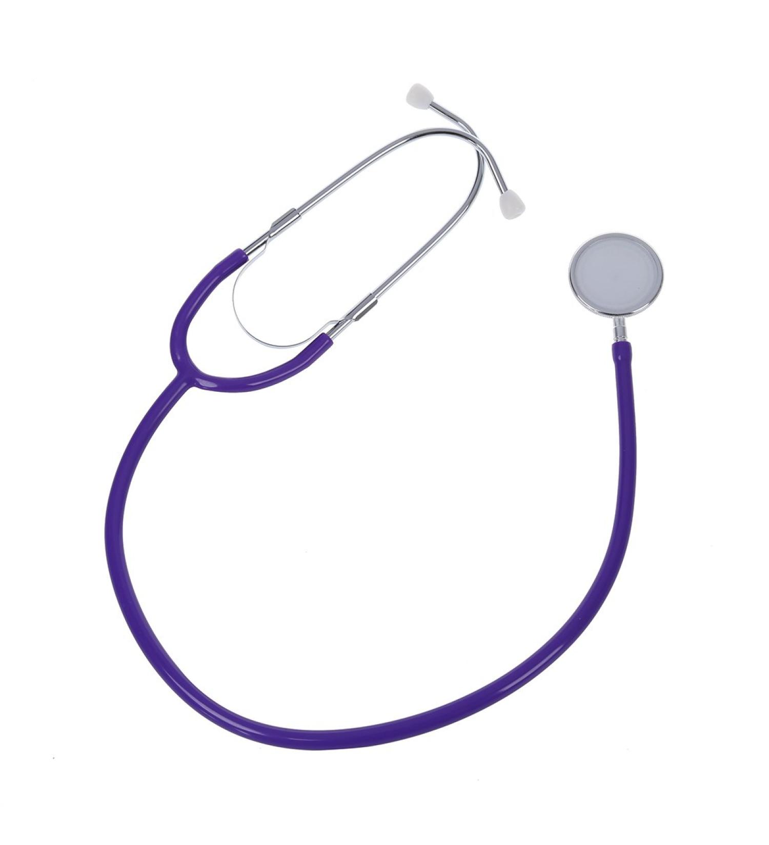 Pro Dual Head EMT Stethoscope - Ideal for Doctors, Nurses, Vets, Medical Students | Purple Color - Health Blood Pressure Monitoring - Buy Online on GoSupps.com