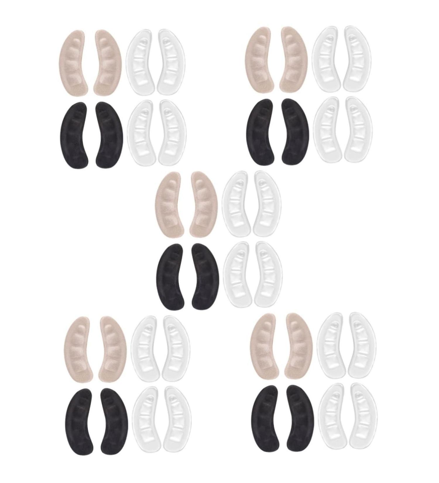 GLEAVI 20 Pairs Anti-Wear Stickers for High Heels | Clear Comfort Gel Pads for Women | Metatarsal & Heel Pads for Boots & Shoes - Buy Online on GoSupps.com