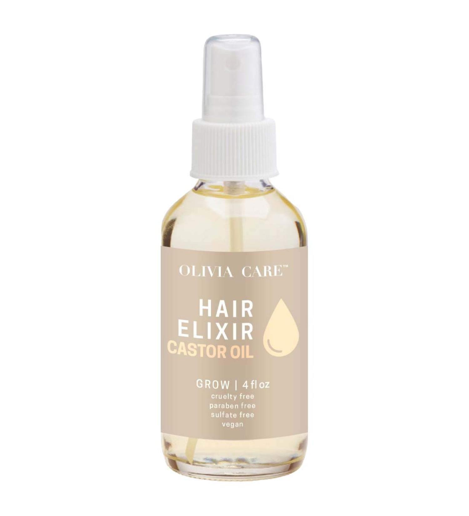 Olivia Care Hair Elixer Castor Oil 4 FL OZ