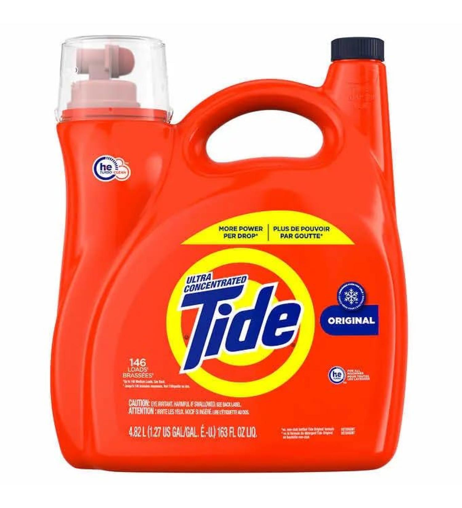 Tide Original Ultra Concentrated Liquid Laundry Detergent 146 loads