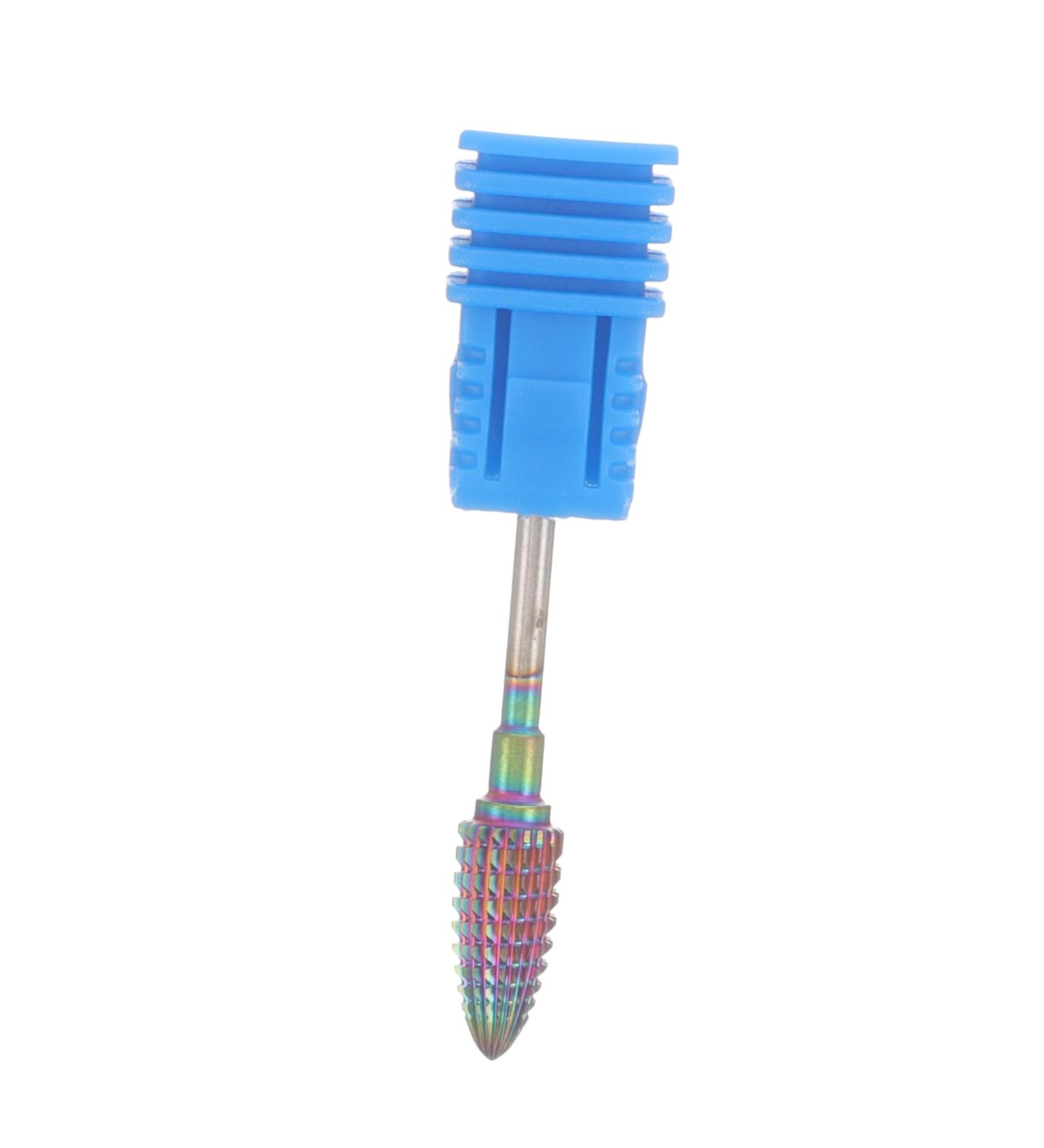 MERRYHAPY Manicure Tools Safety Bits for Nail Drill Nails Drill Bits Nail Bit Nail Art Polishing Tools Manicure Art Drill Bits Cuticle Pusher Drill Bits for Nails Tungsten Steel 5.4x1.2cm Colorful - Buy Online on GoSupps.com