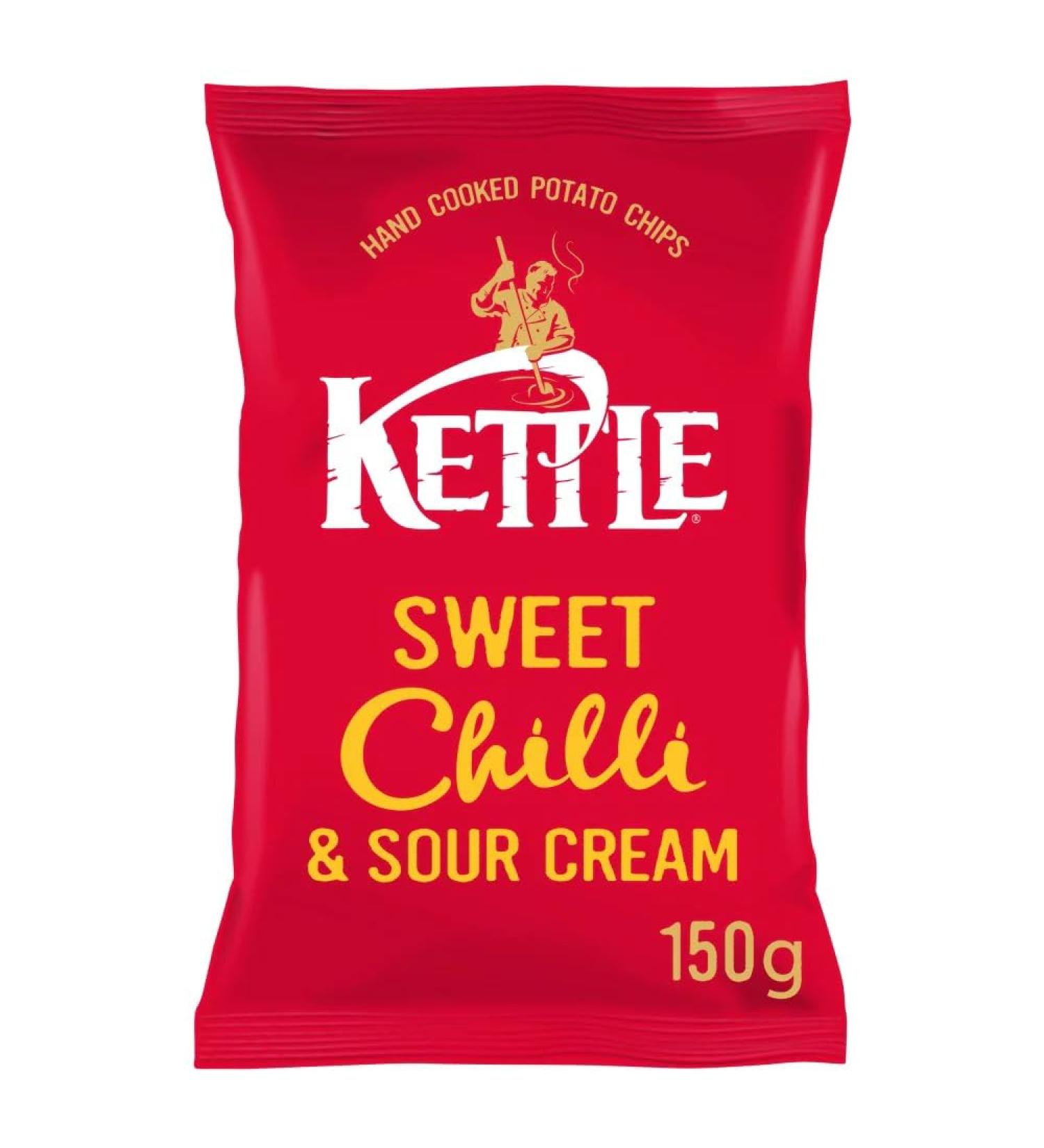 KETTLE Chips Sweet Chilli & Sour Cream 150g-Food