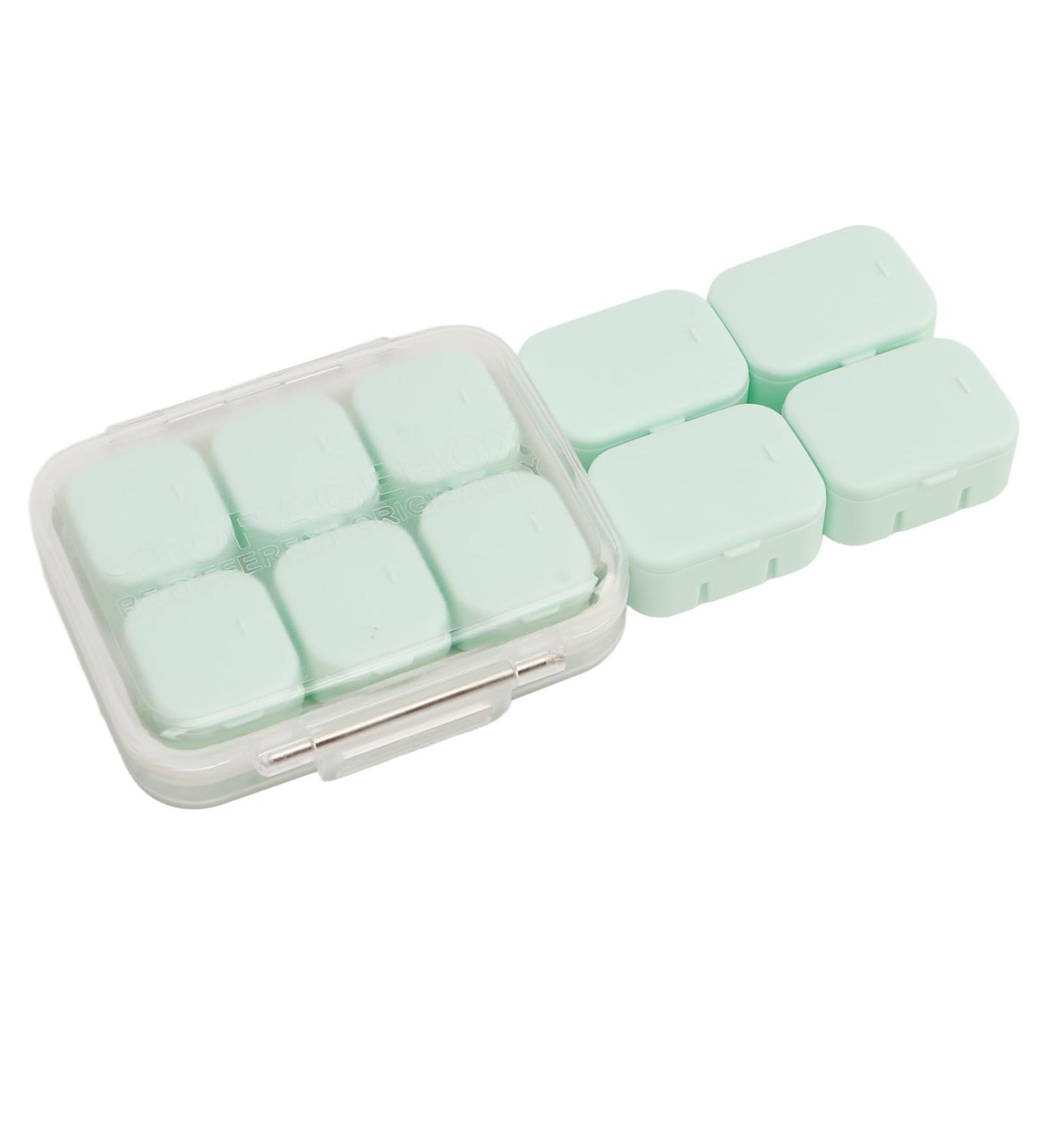 Best Medicine Organizer - Reliable 10PCS Daily Case for Vitamins | Portable Green Design - Ideal for International Shipping - Buy Online on GoSupps.com