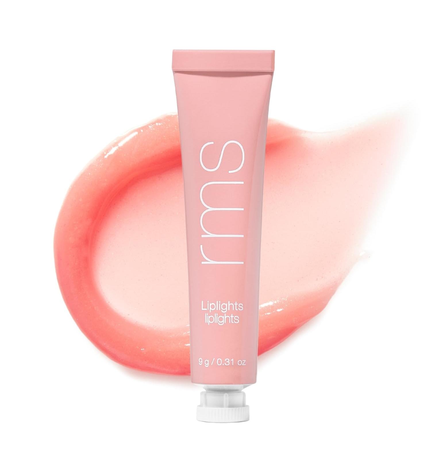 RMS Beauty Liplights Cream Lip Gloss | Hydrating Lip Plumper & Tinted Lip Balm with Jojoba Oil - International Shipping Available - Buy Online on GoSupps.com