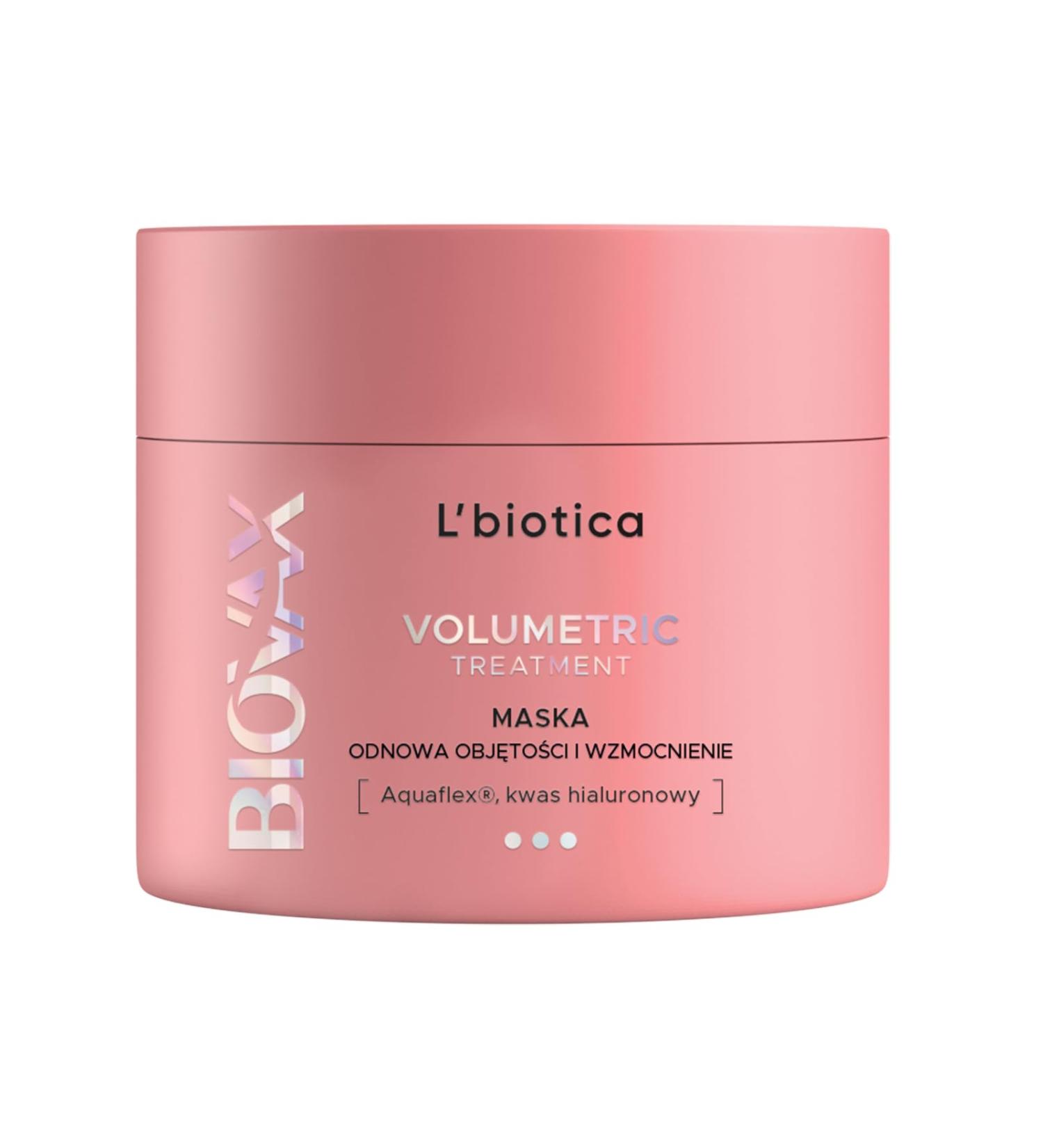 Biovax Glamour Volumetic Treatment masque pour cheveux 200 ml