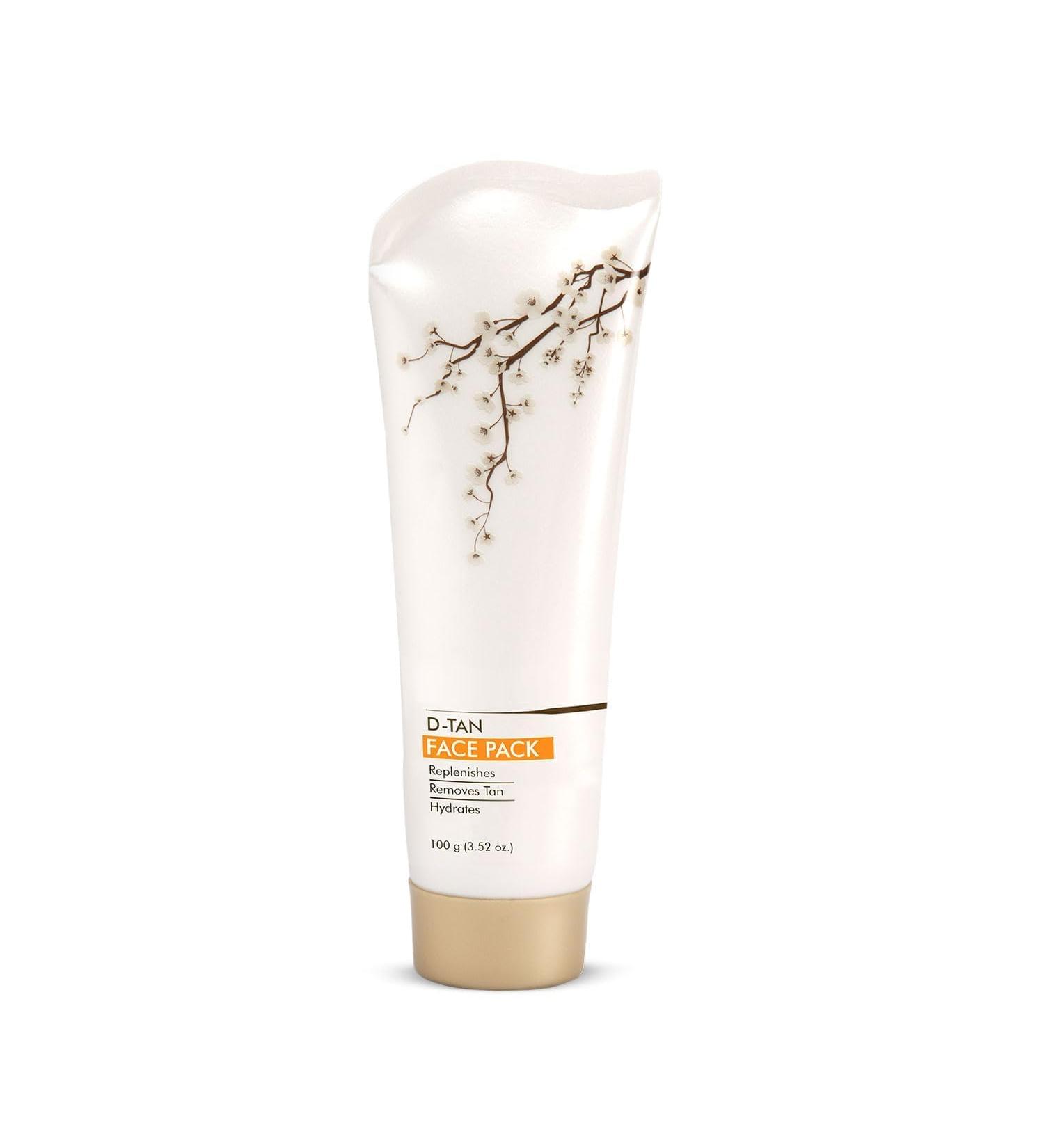 NN DTan Face Pack Enriched with Aloe Vera Zinc Oxide & Kaolin Detan Face Pack for Men and Women All skin types Tan Removal replenishes and hydrates the skin 100g Pack of 1 - Buy Online on GoSupps.com