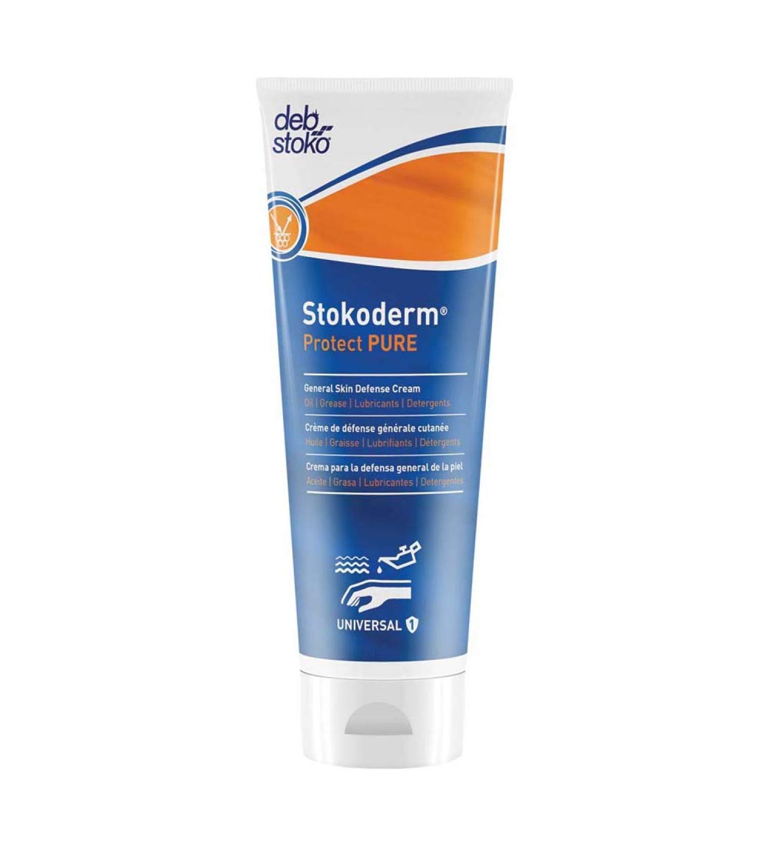 SC Johnson UPW100ML Stokoderm PROTECT skin protection cream 100ml tube 12 pieces