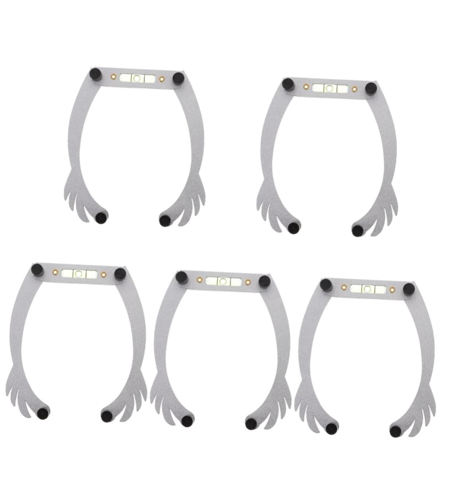 FOMIYES 5pcs White Eye Brow Shaping Kit Eyebrow Threading Ink Line Eyebrow Line Aluminum Alloy - Buy Online on GoSupps.com