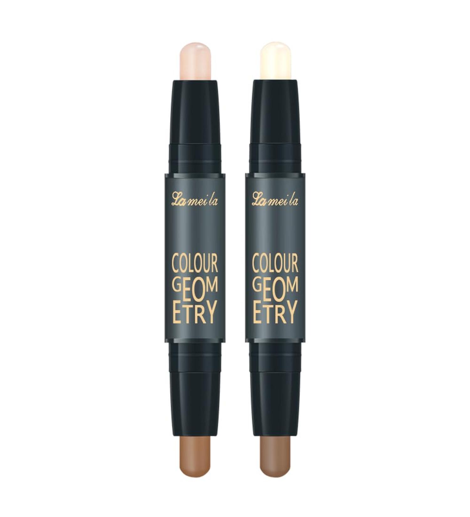 Buy 2-in-1 Highlight Contour Stick | Waterproof Matte Face Concealer - Highly Pigmented - International Shipping Available - Buy Online on GoSupps.com