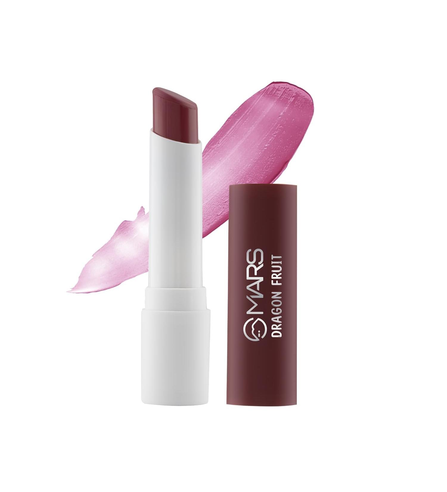 MA..RS/Aqua Splash Tinted Lip Balm Enriched with Shea Butter Jojoba Oil Vitamin-E & Cocoa Extract | Repair Chapped Lips | Non-Sticky Moisturising & Nourishing (3.0 gm) (03-DRAGON FRUIT) - Buy Online on GoSupps.com