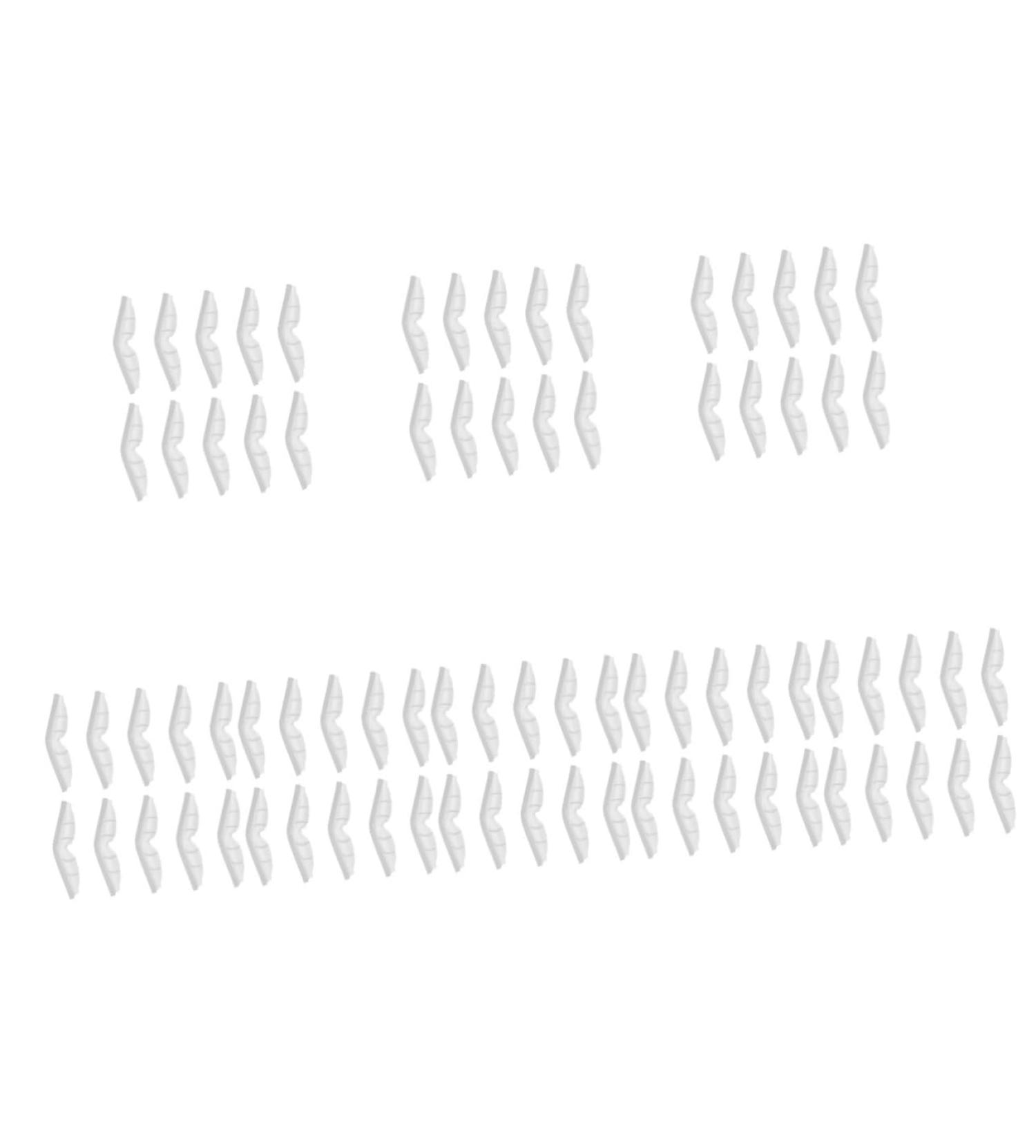 Coheali 160 PCS Self-Adhesive Anti-Fog Nose Brace Clips for Glasses - Transparent Support Frame & Gel Pads - 10.7x2x1cm Perfect for Fog-Free Vision - Buy Online on GoSupps.com