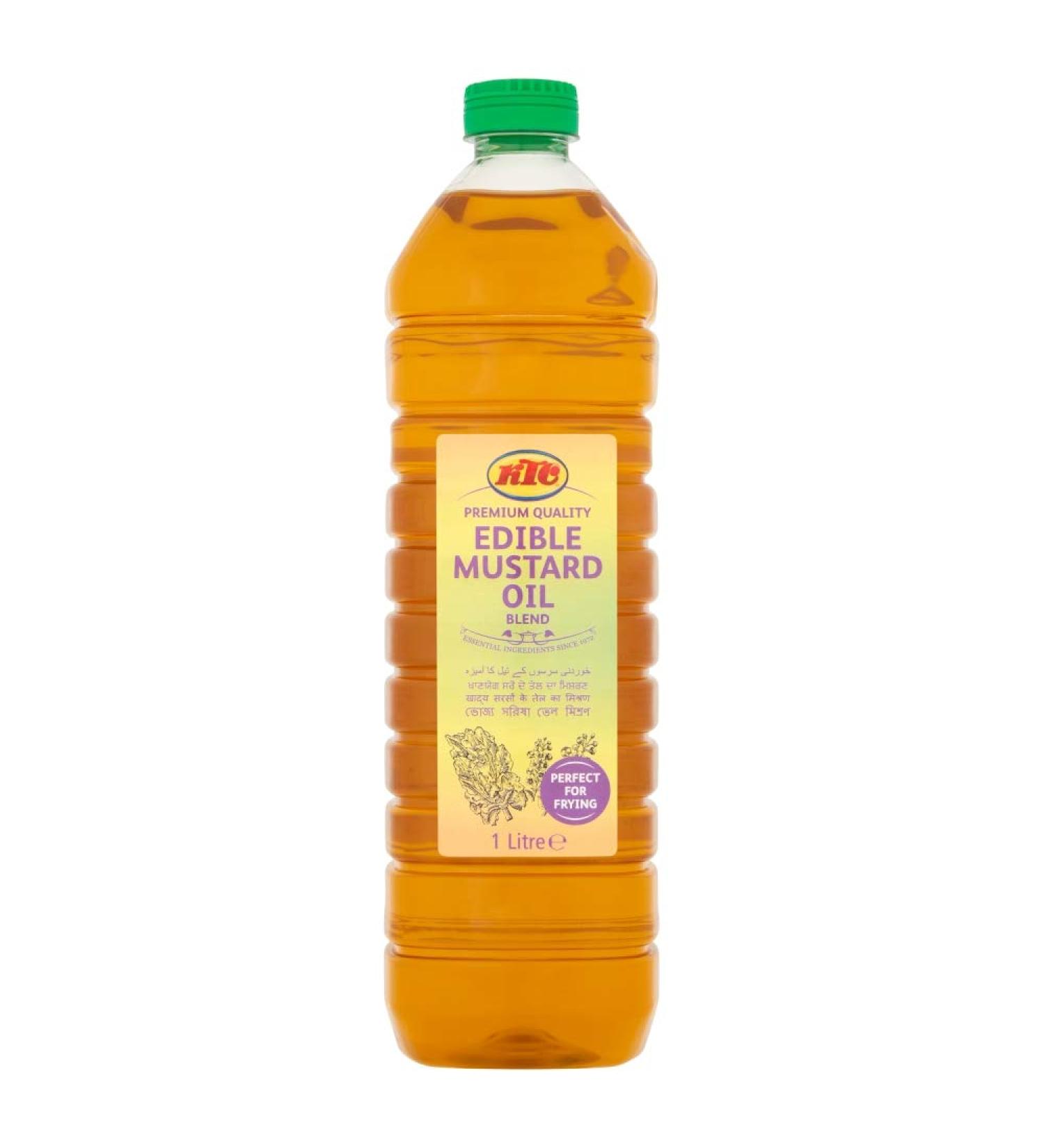 KTC Premium Quality Edible Mustard Oil Blend 1 Litre