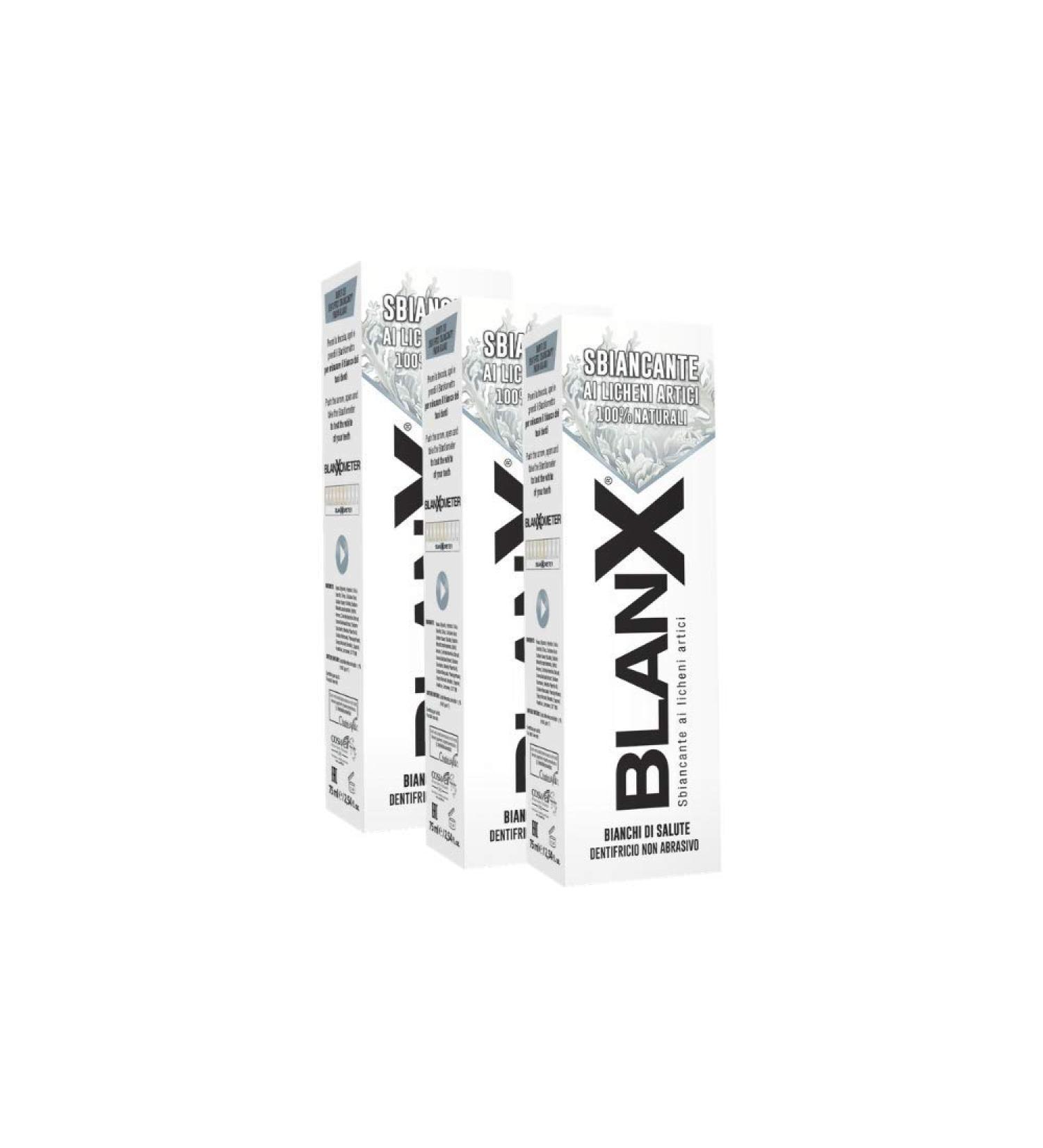 BlanX Brightener - Pack of 3 (3x75 ml) | Teeth Whitening & Stain Removal | International Shipping Available - Buy Online on GoSupps.com