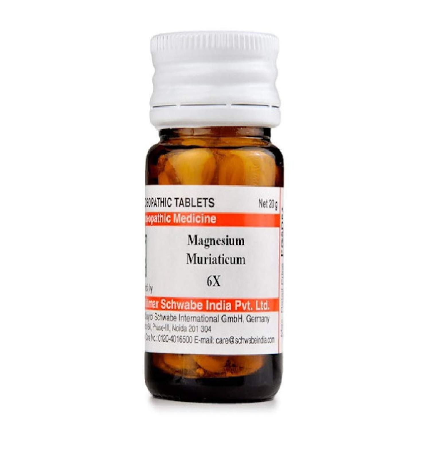 Ibs Dr Willmar Schwabe India Magnesium Muriaticum Trituration Tablet 6X