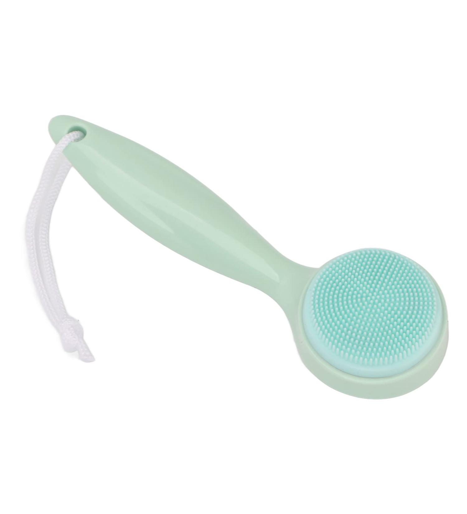Face Wash Brush Manual Face Scrubbing Brush with Long Handle Deep Pore Cleaning - Buy Online on GoSupps.com