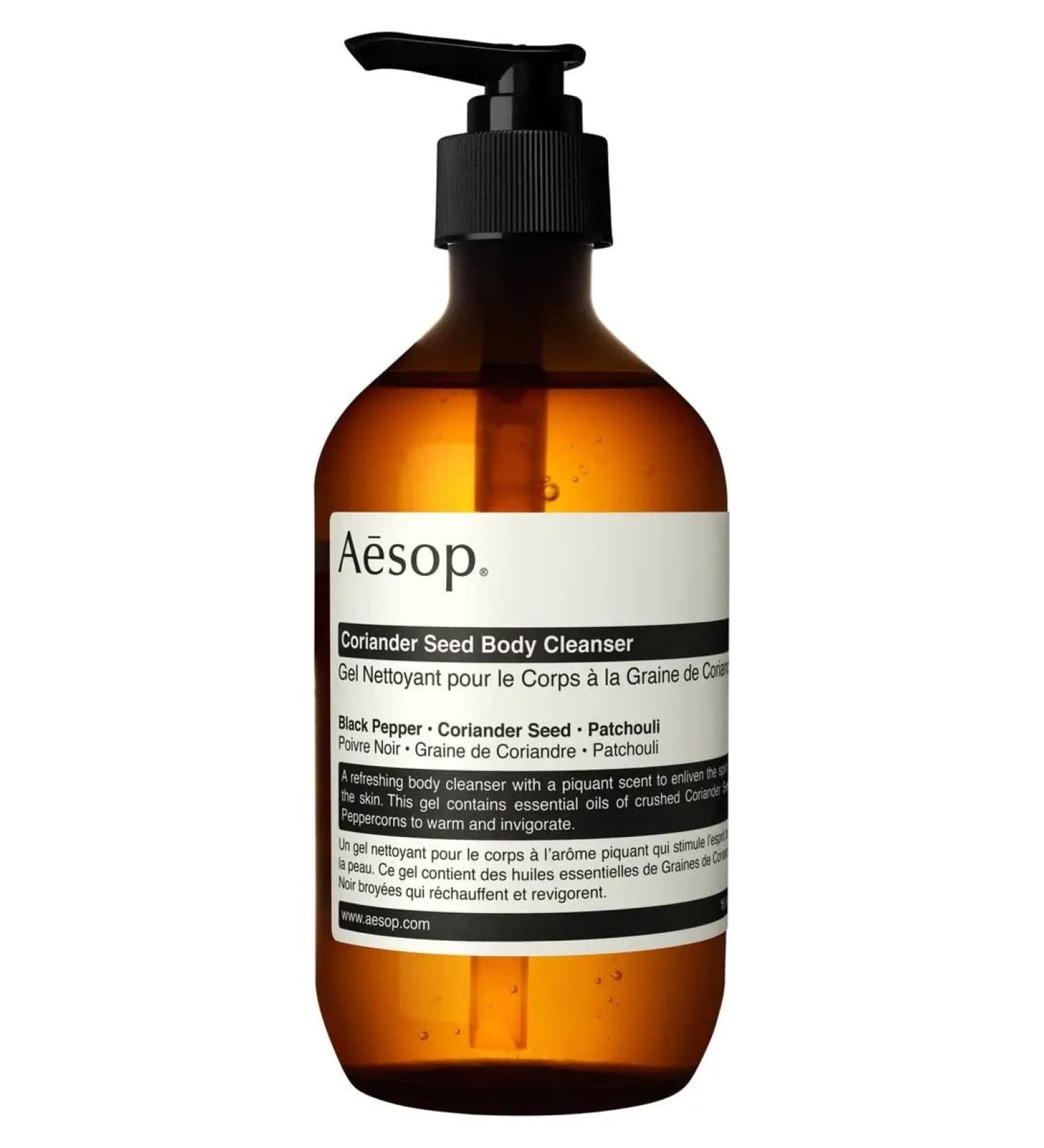 Aesop Coriander Seed Body Cleanser 500ml - Refreshing Body Wash - Buy Online on GoSupps.com