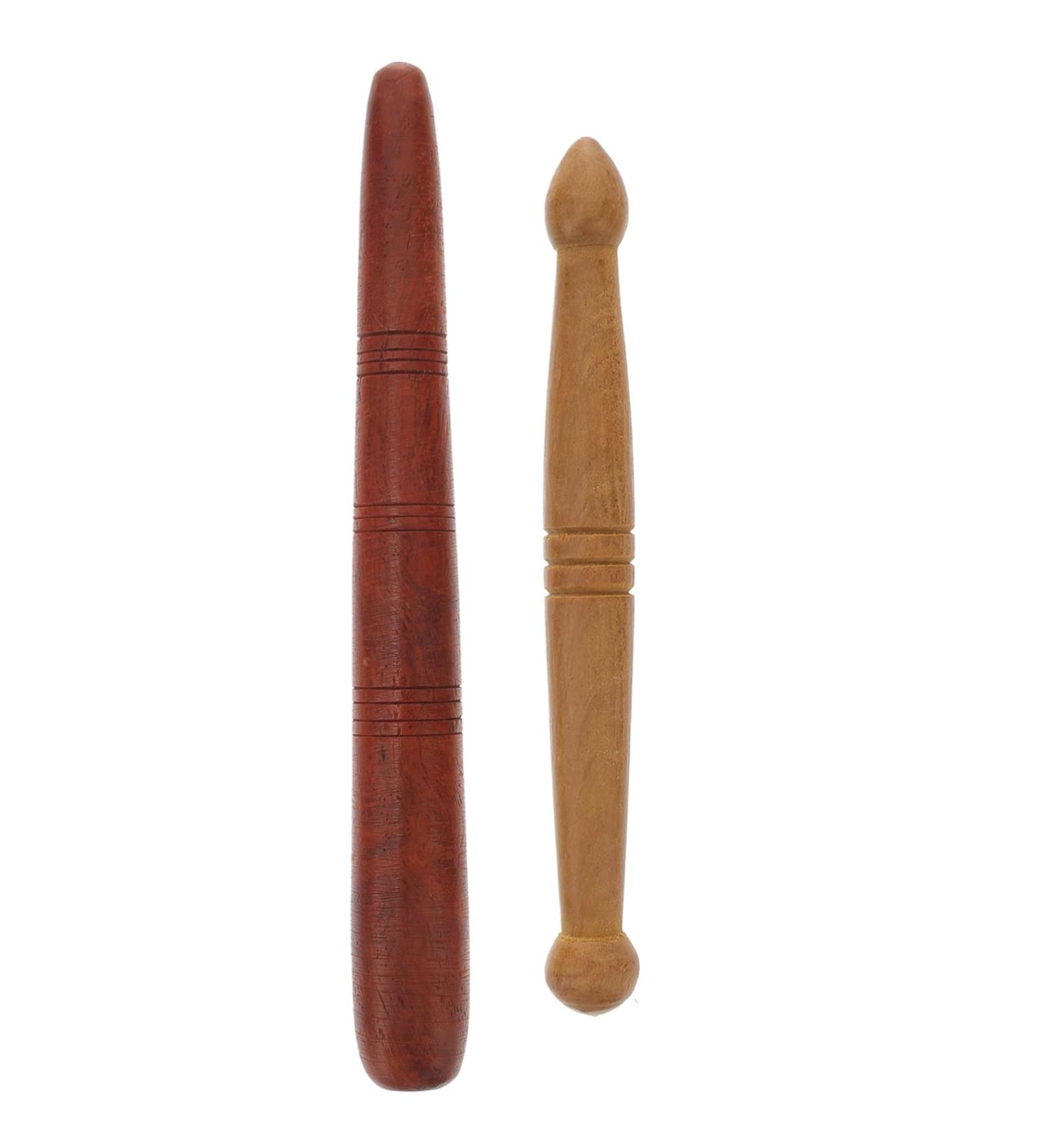 Magiclulu Handmade Wooden Acupuncture Rod & Pen - Perfect for Face Foot and Back Massage | Acupressure Tool for Deep Relief - Buy Online on GoSupps.com