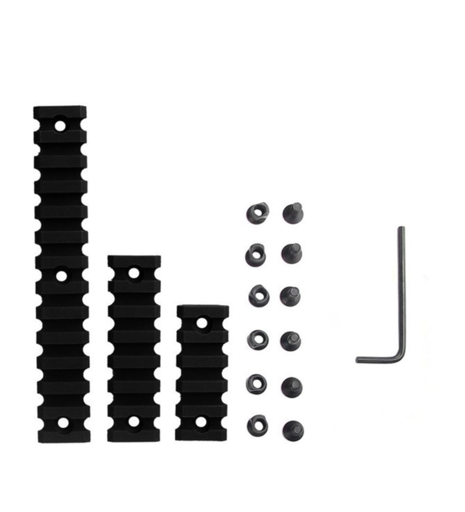 Buy Houson Polymer Keymod Picatinny Rail Adapter - Nylon Weaver Mount for Airsoft (5-Slot & 13-Slot) - International Shipping Available - Buy Online on GoSupps.com