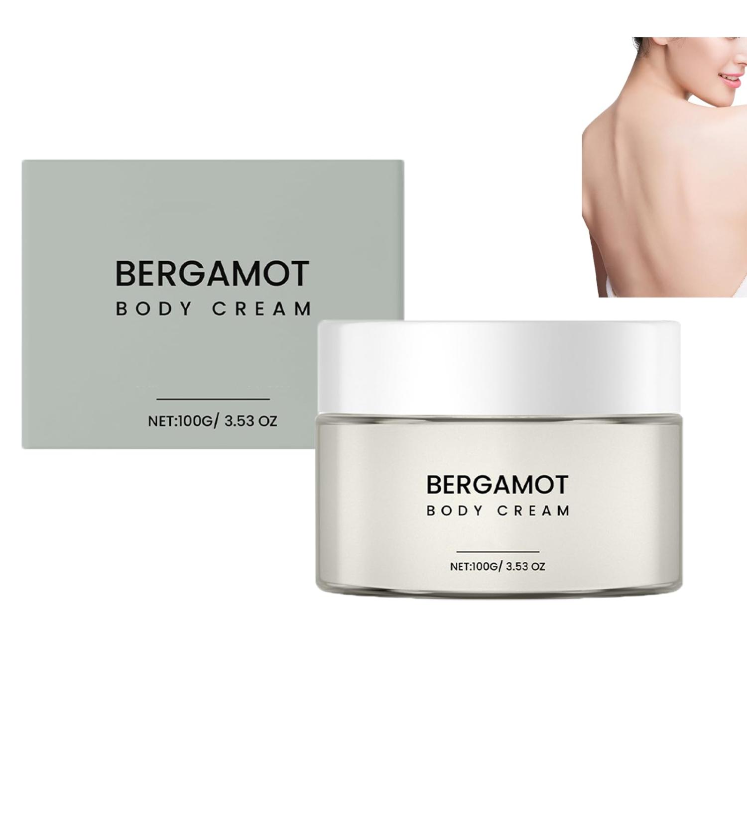  homomdy Bergamot body cream bergamot moisturizing body lotion for dry skin long-lasting moisturizer for women and men fast-absorbing non-greasy softens skin (1 pc) - Buy Online on GoSupps.com