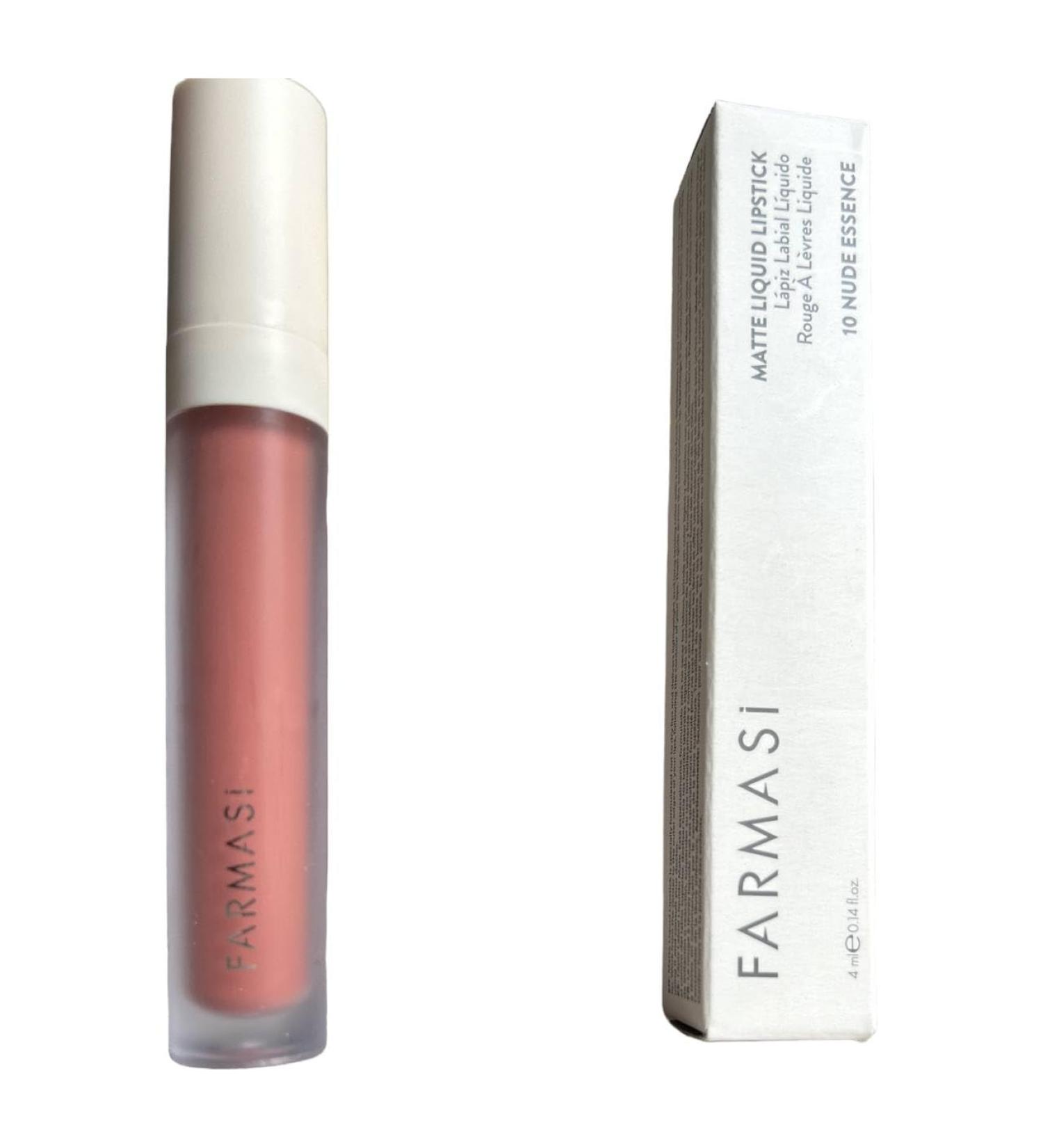  Farmasi FARMASI Opaque Liquid Lipstick 10 Essence-Free Waterproof Gluten-Free Paraben-Free 0.14 fl. oz / 4 ml - Buy Online on GoSupps.com