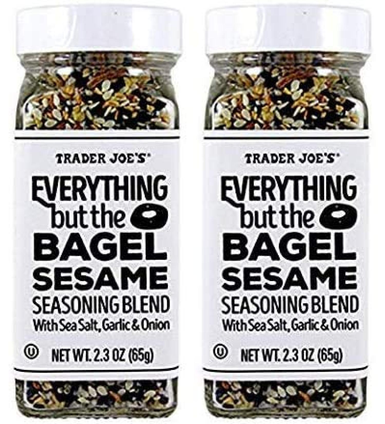 Trader Joe's All But The Bagel Sesame Assaisonnement .3 Pack (2.3 Ounce (Pack of 2)