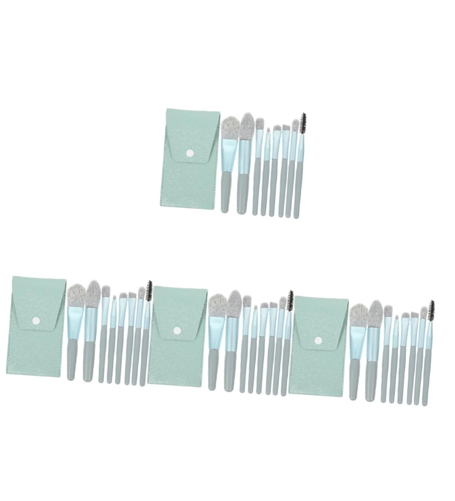 FRCOLOR 4 Sets Travel Makeup Supple Makeup Eyeshadow Brush Women Makeup Supplies Makeup & Tools Women Favor Blush Cosmetic Brush Aluminum Tube Make up Box Miss - Buy Online on GoSupps.com