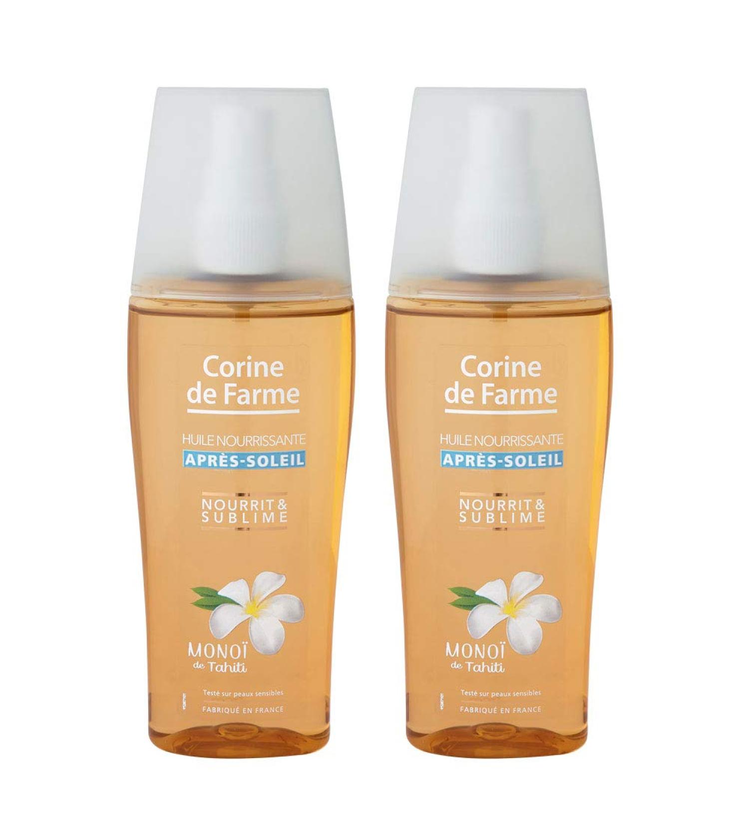 CORINE DE FARME Nourishing After-Sun Oil for Body/Hair - Pack of 2 - Buy Online on GoSupps.com