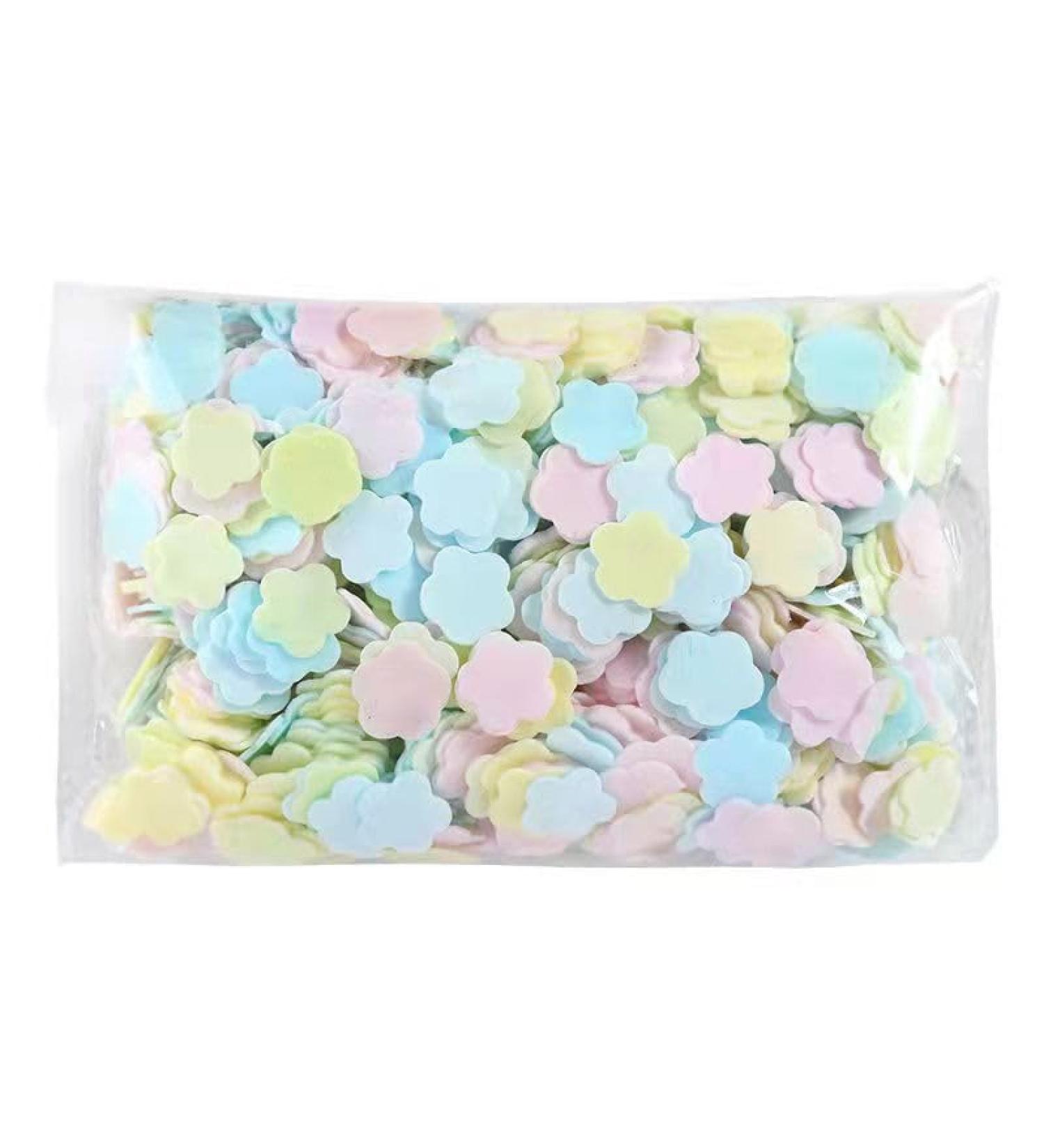 1000 Sheets Colorful Portable Disposable Paper Soap Eco-Friendly Travel Hand Soap for Hiking Bathing & Toiletries - Gentle Fragrance Soap Sheets for Women - Buy Online on GoSupps.com