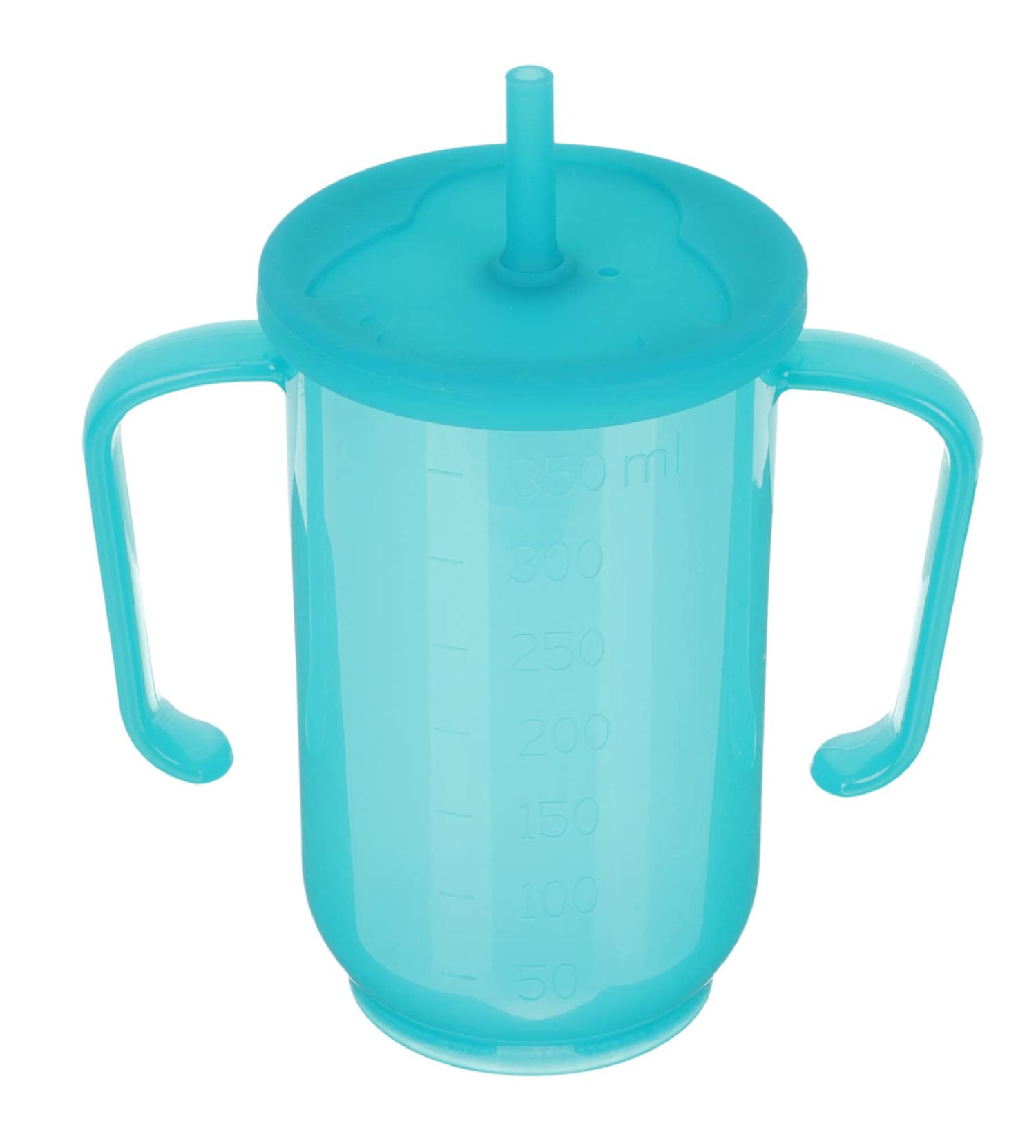 Adult Sippy Cup with 2 Handles | Spill Proof Feeding Cup for Elderly & Baby | Training & Nursing Bottle - Buy Online on GoSupps.com